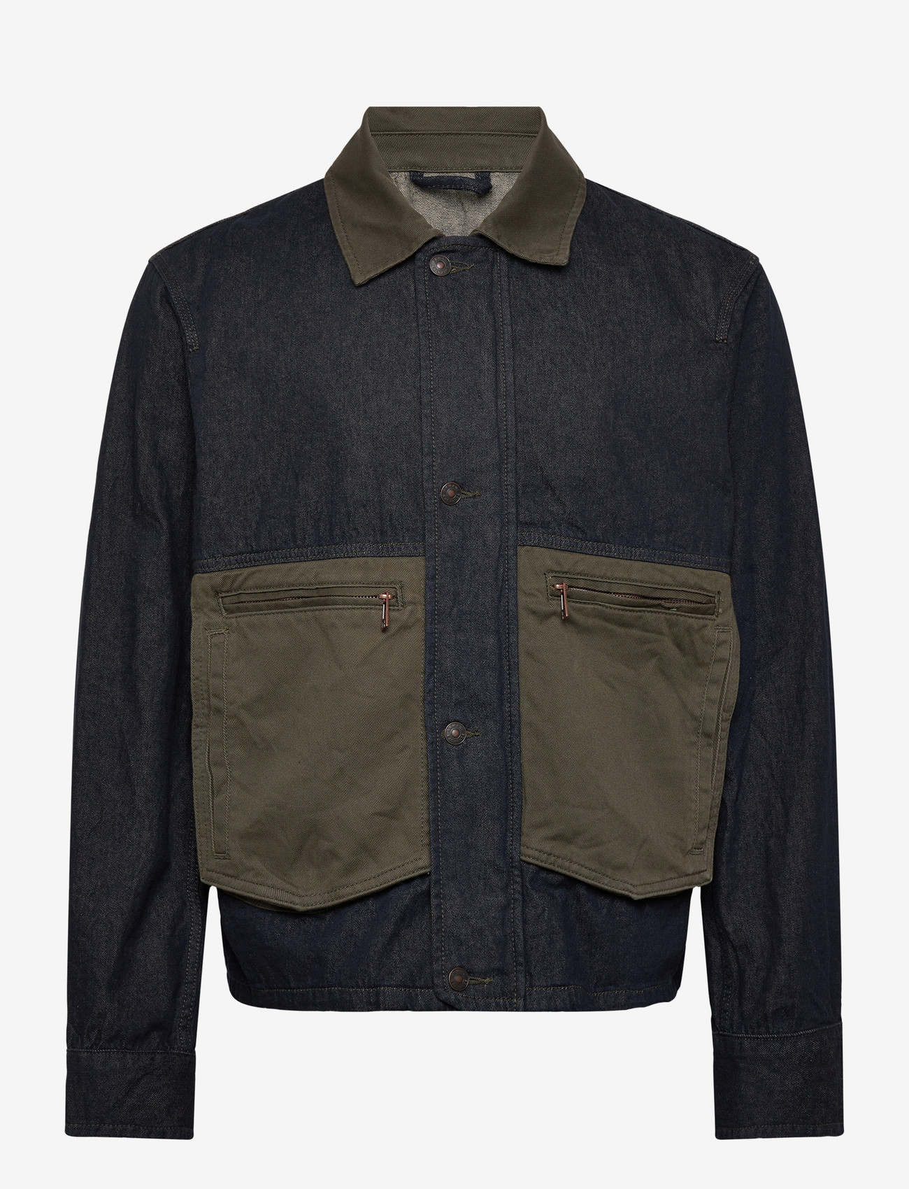 Armani Exchange - BLOUSON JACKET - gefütterte denimjacken - blue denim - 0