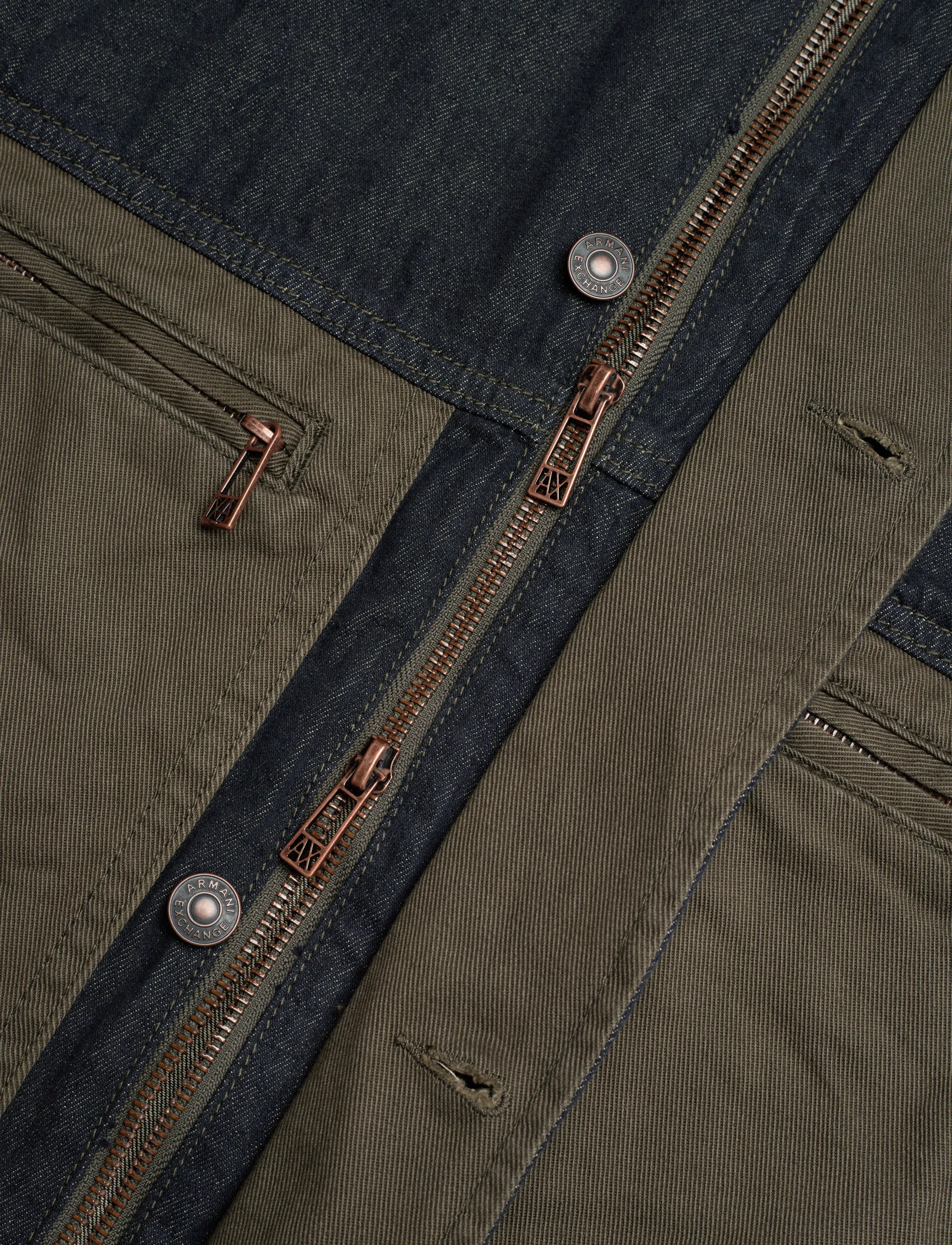 Armani Exchange - BLOUSON JACKET - jassen - blue denim - 3