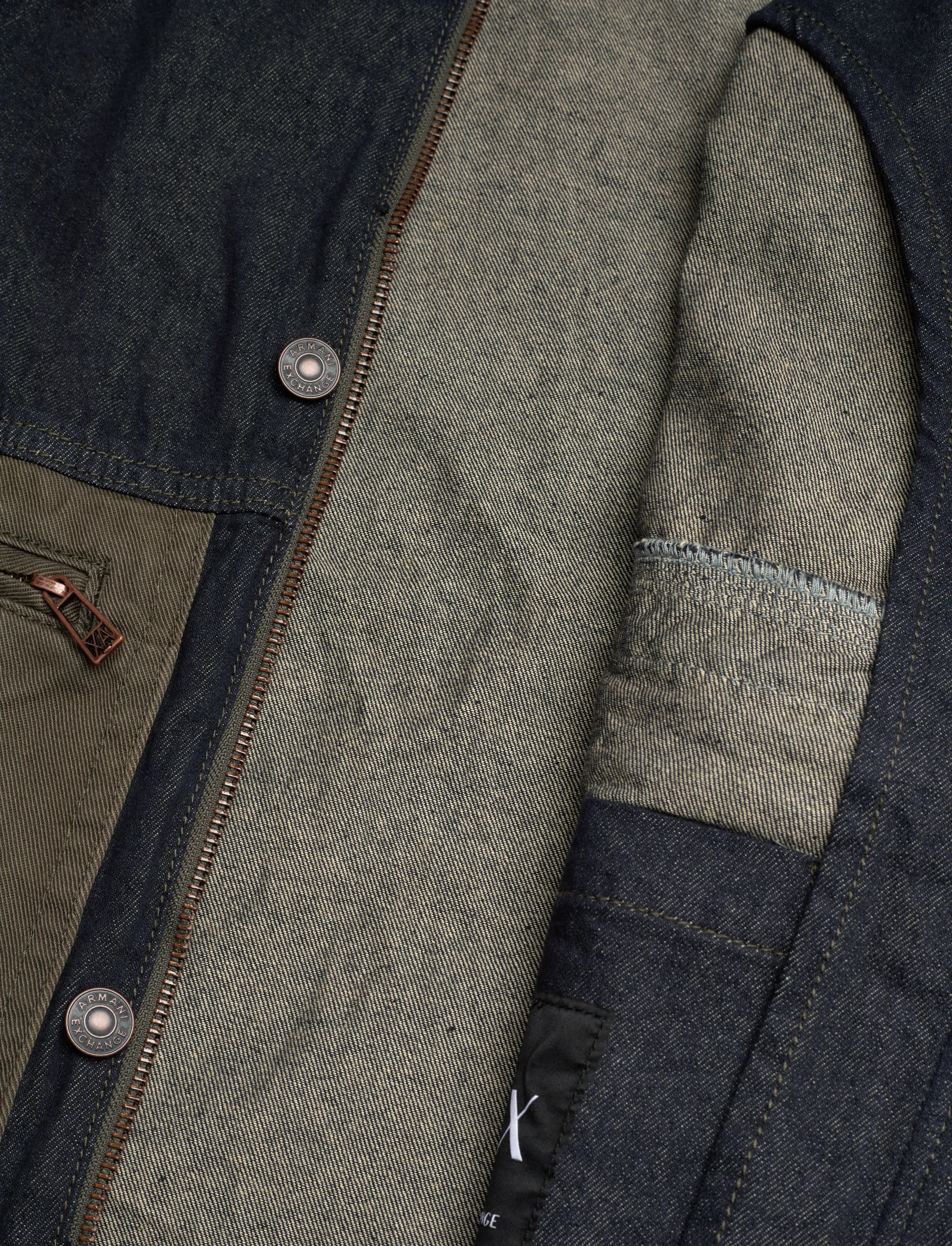 Armani Exchange - BLOUSON JACKET - jassen - blue denim - 5