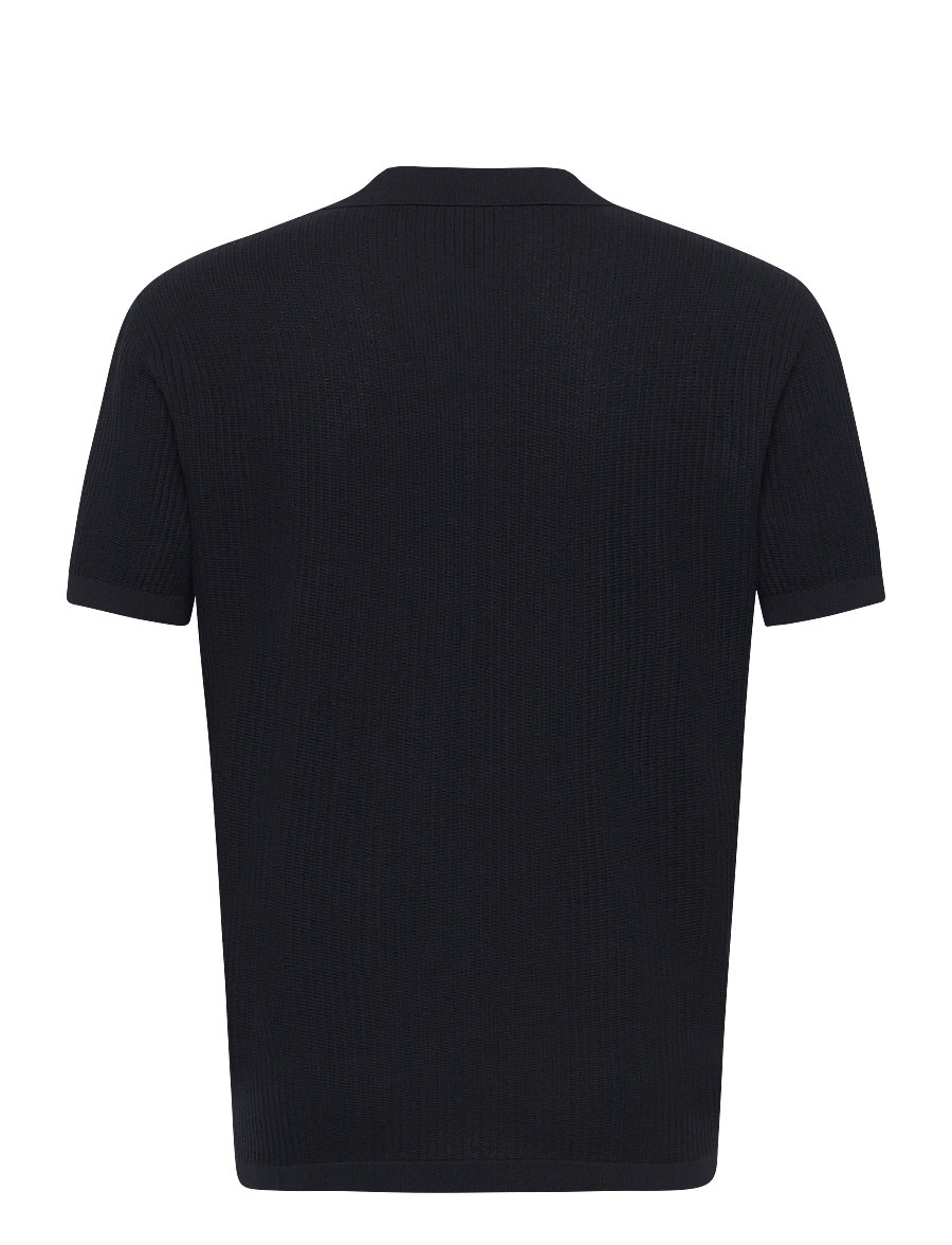 Armani Exchange - KNIT POLO - polostrik - deep navy - 2
