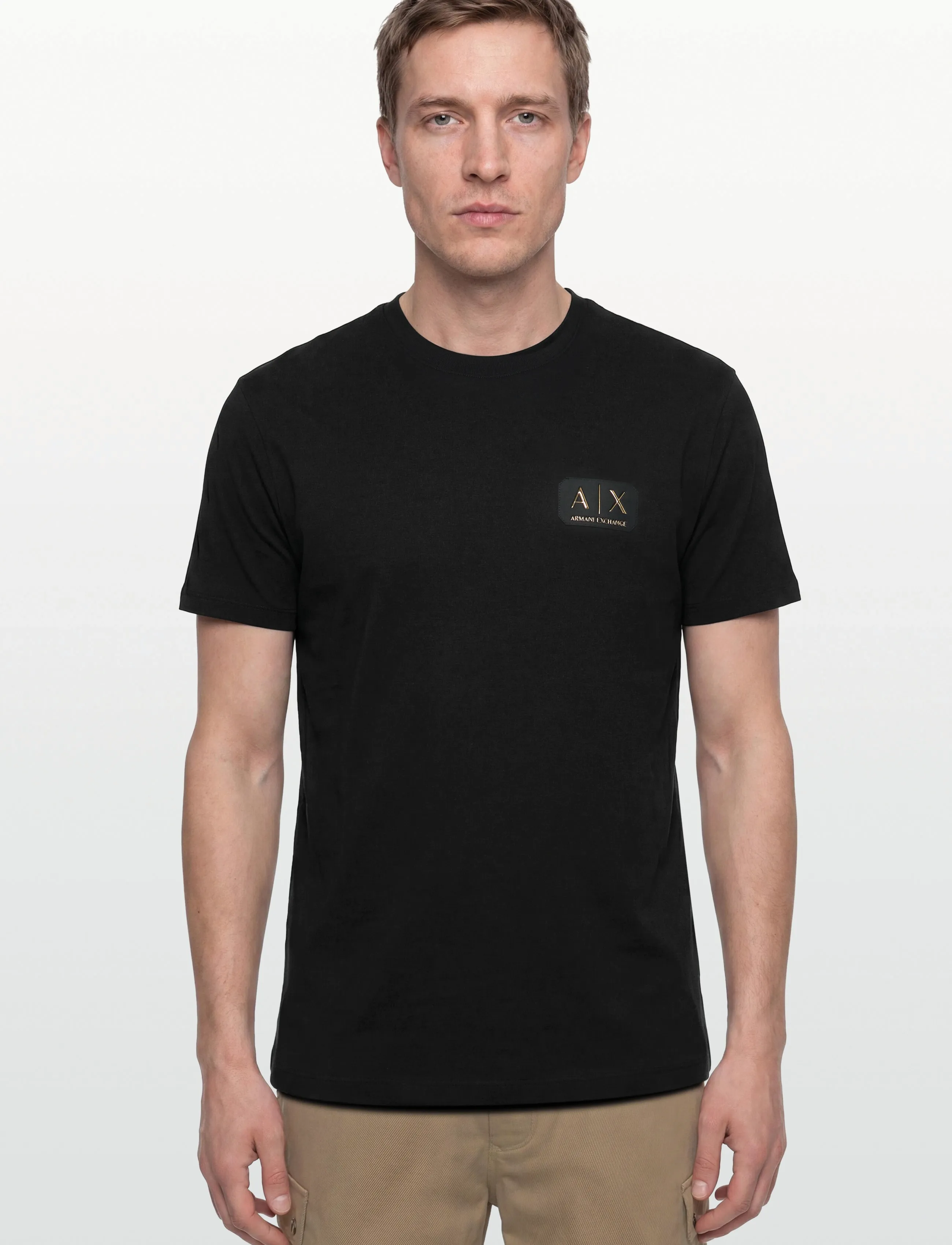 Armani Exchange - T-SHIRT - krótki rękaw - black - 3