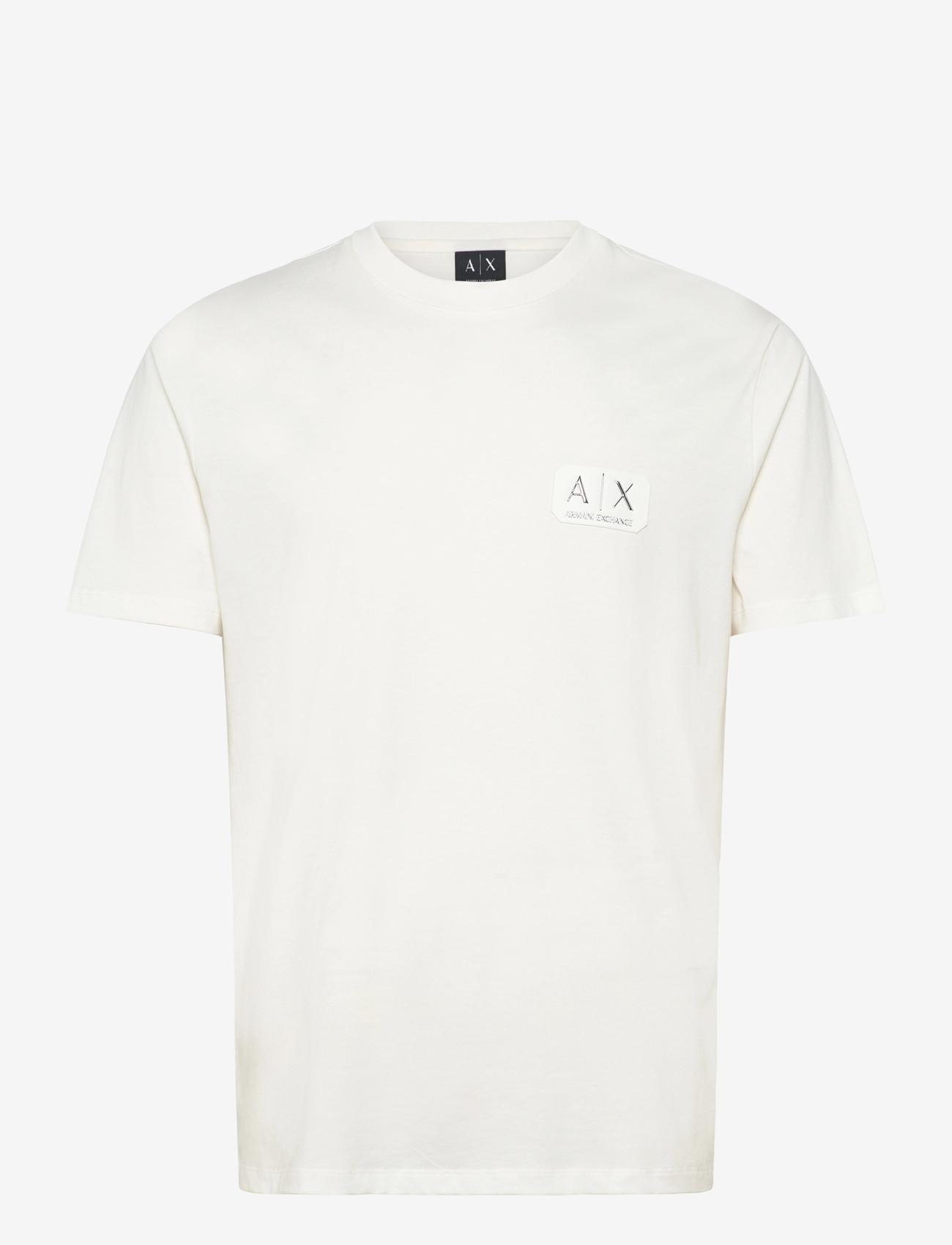 Armani Exchange - T-SHIRT - kortærmede t-shirts - off white - 1