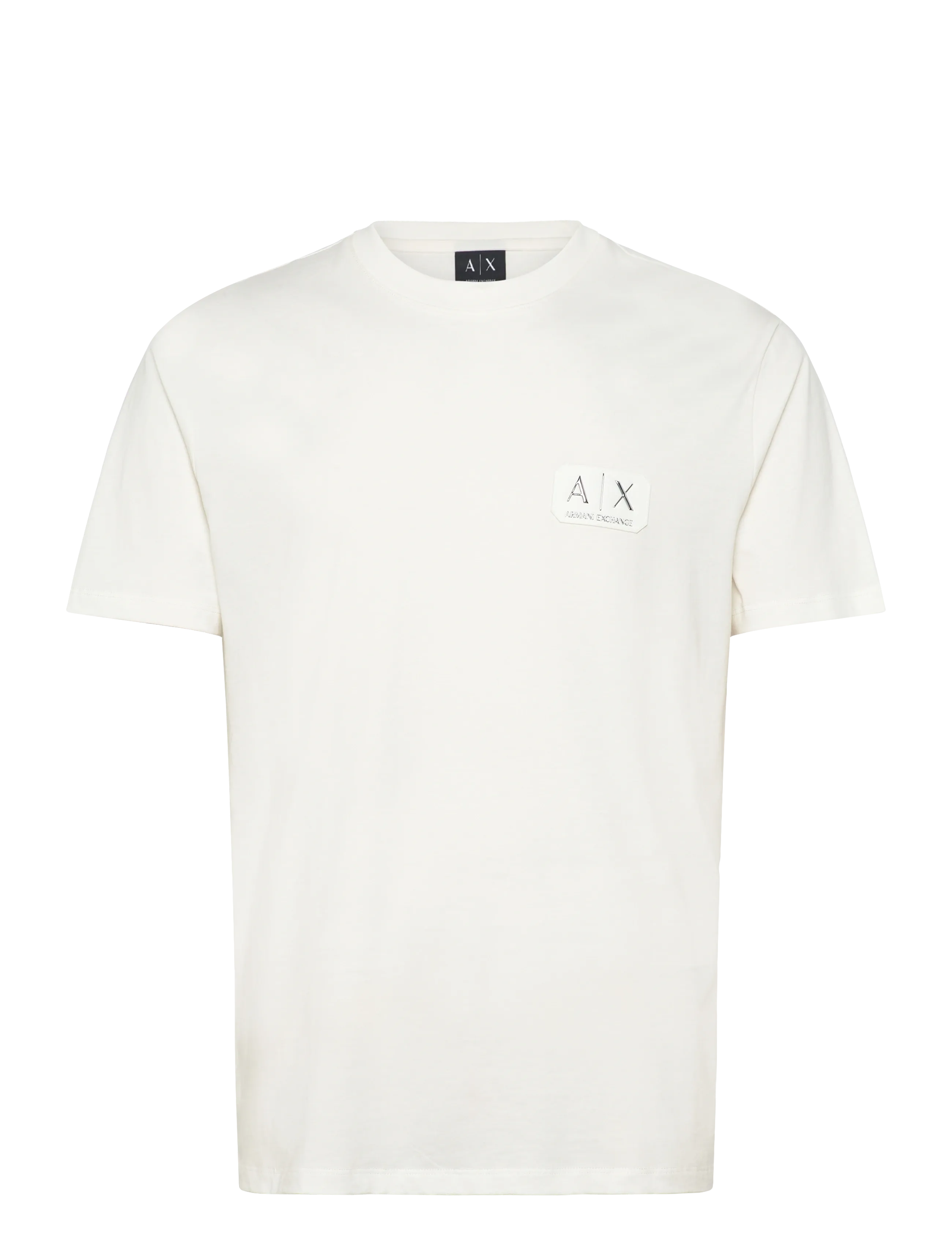 Armani Exchange T-SHIRT - T-särgid - OFF WHITE / cream