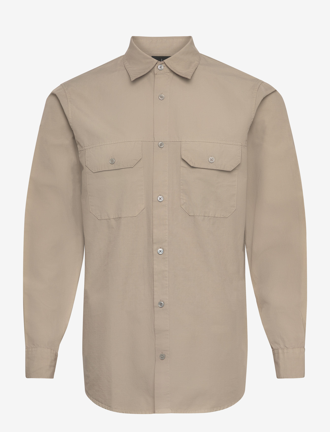 Armani Exchange - SHIRT - casual skjorter - driftwood - 0
