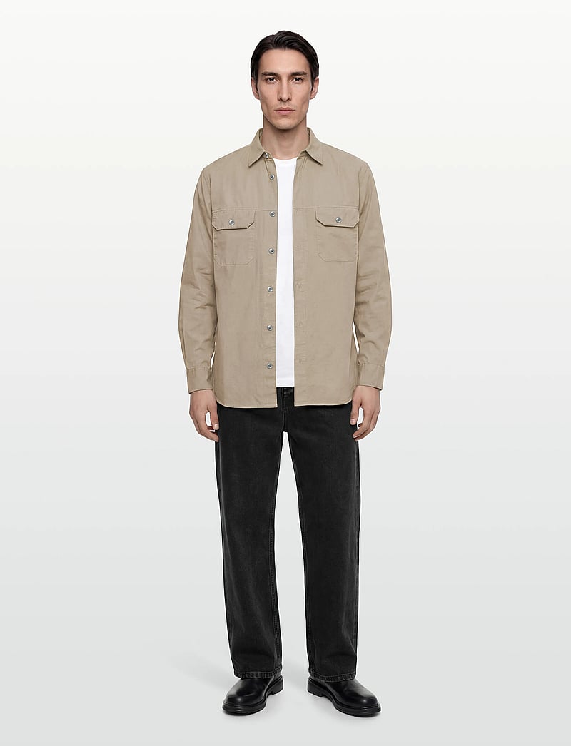 Armani Exchange - SHIRT - casual hemden - driftwood - 0