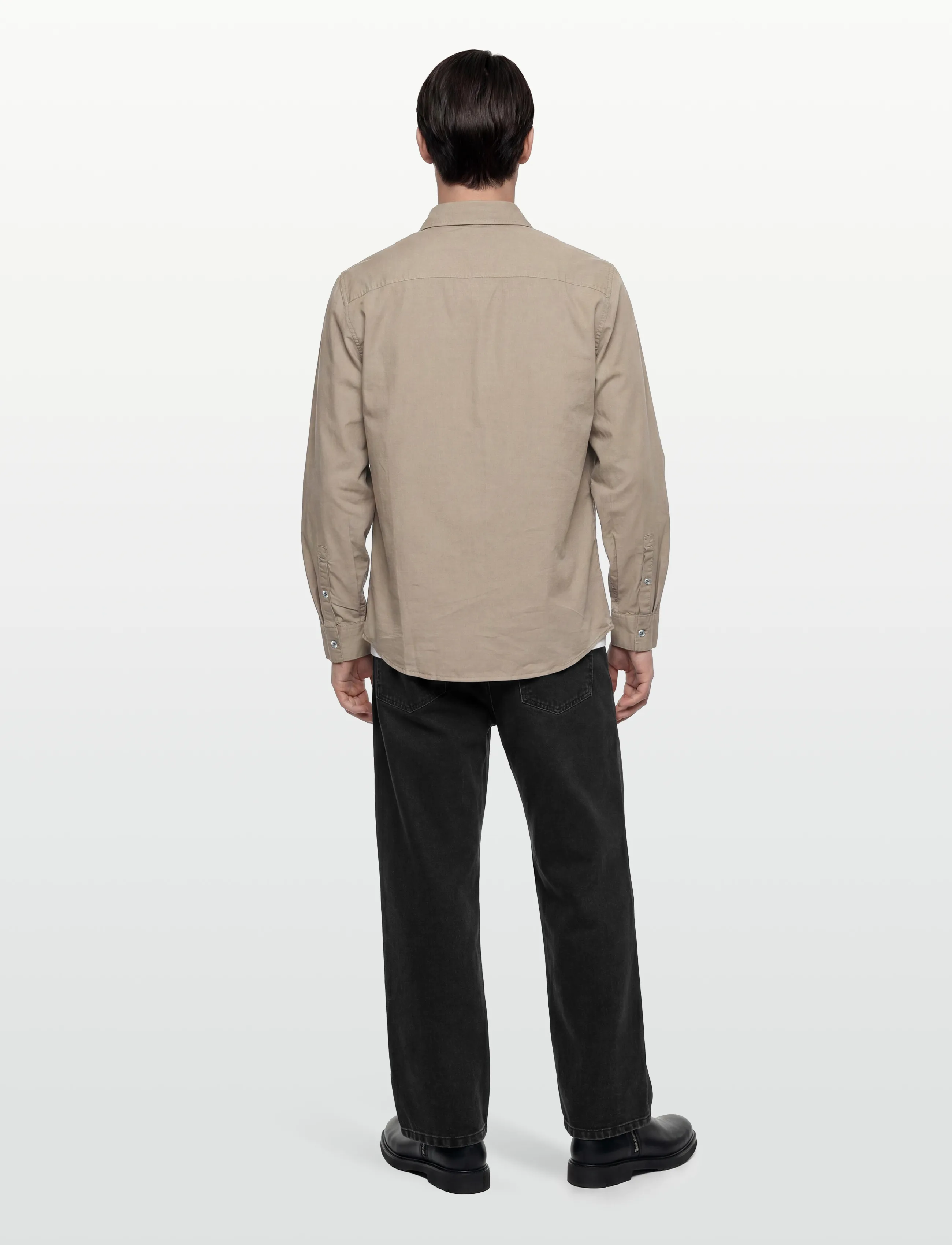 Armani Exchange - SHIRT - casual shirts - driftwood - 4