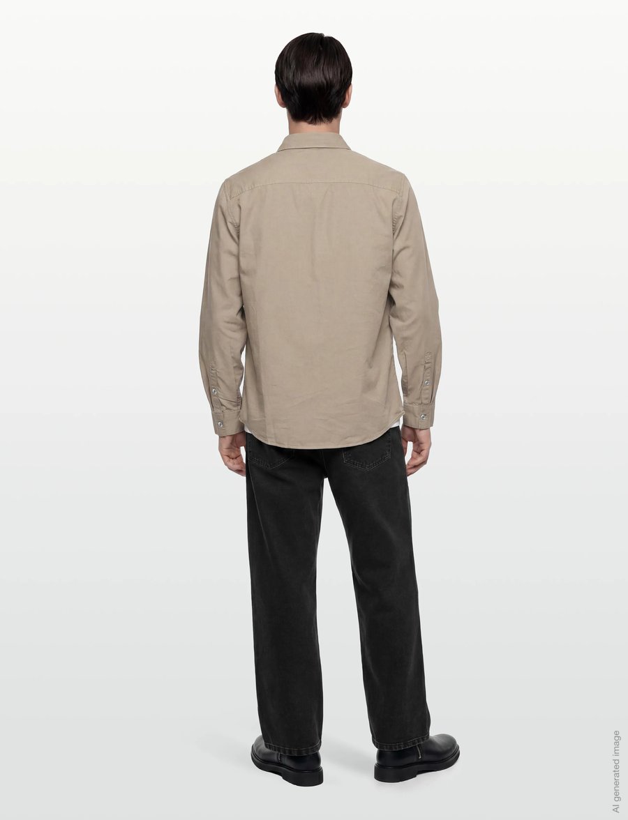 Armani Exchange - SHIRT - casual hemden - driftwood - 4