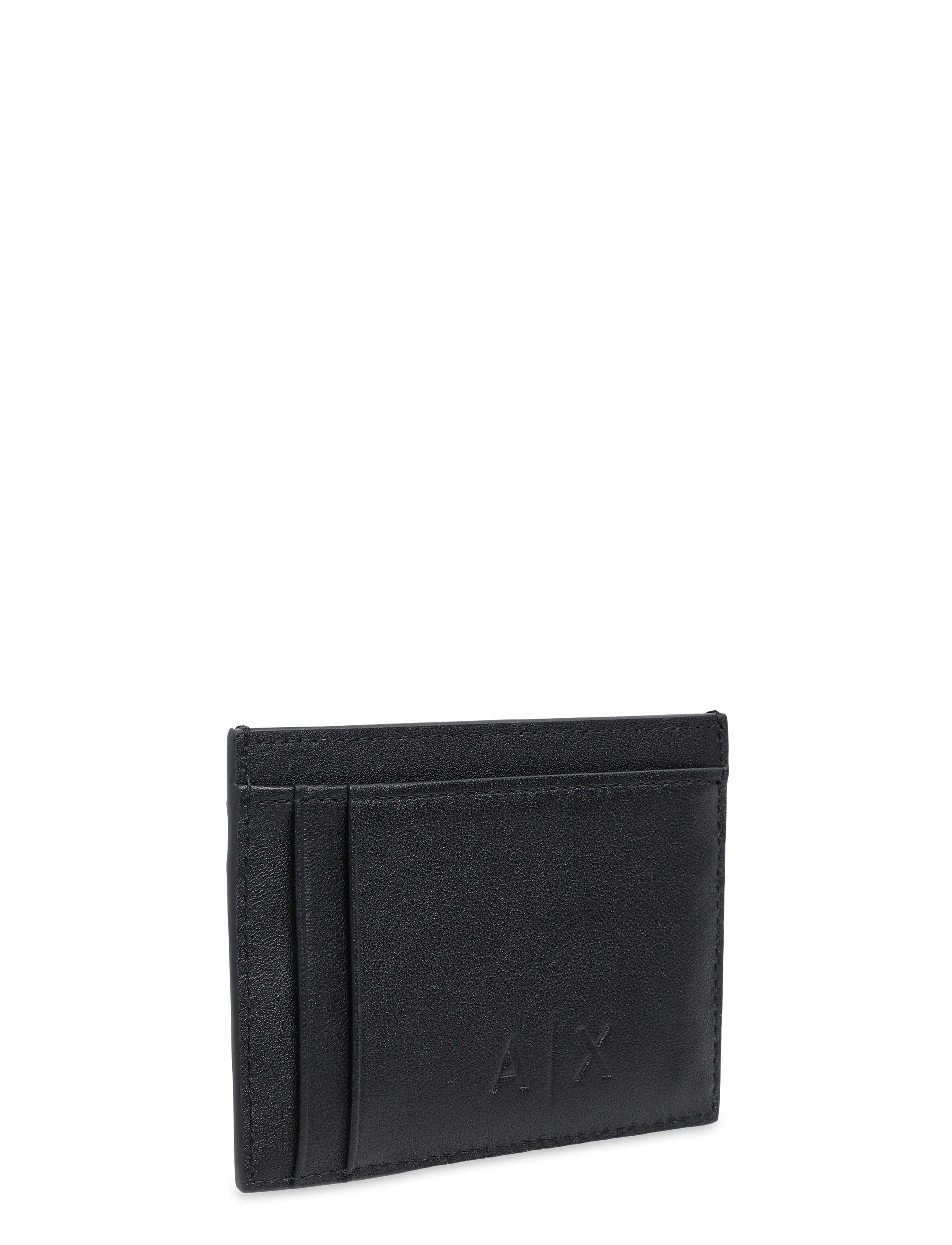 Armani Exchange - SMALL LEATHER GOODS SET - schlüsselringe - black - 2