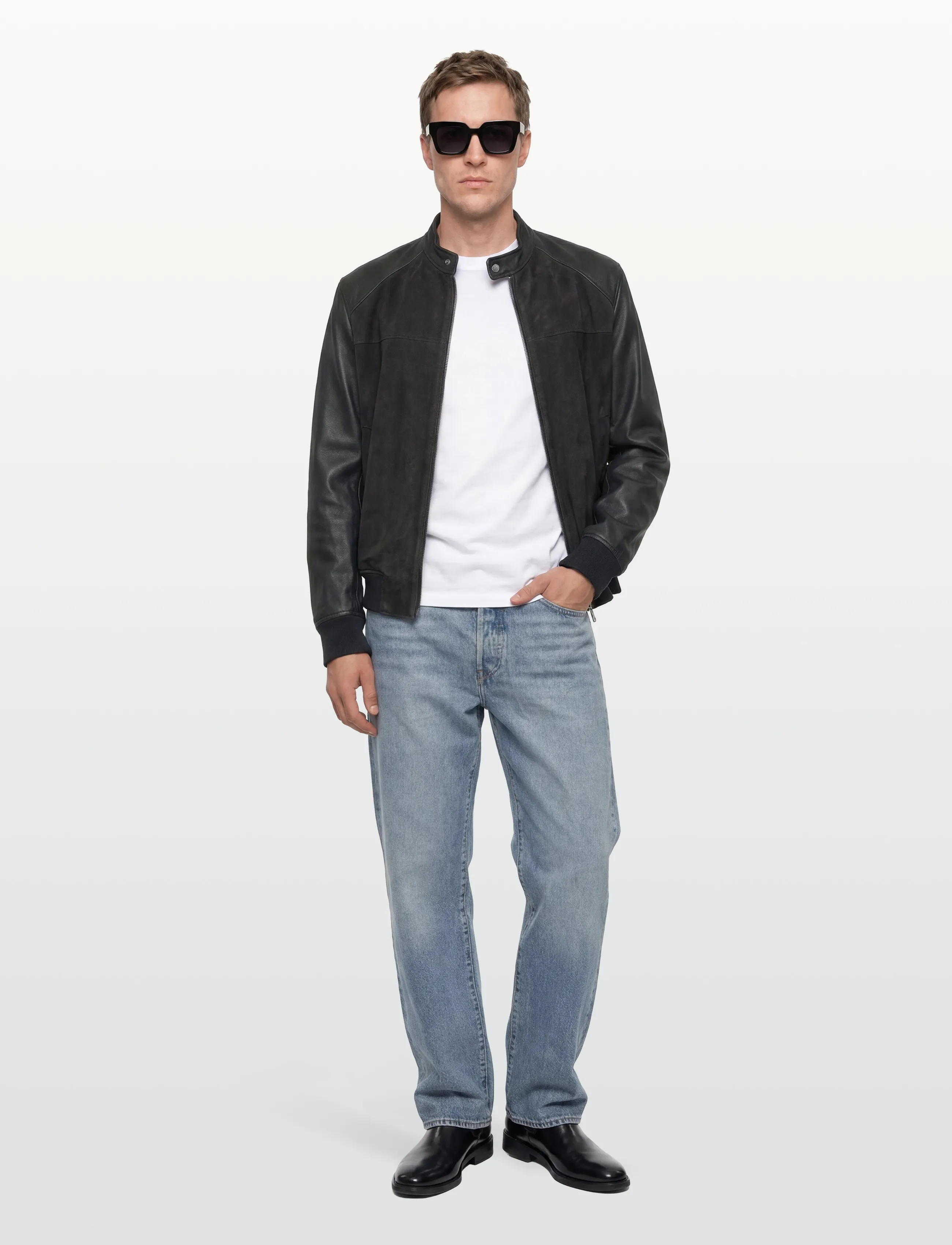 Armani Exchange Blouson Jacket, XXL, Jackets, Schwarz - Bomber Männerswear
