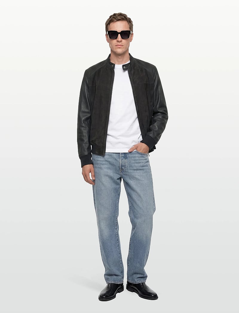 Armani Exchange - BLOUSON JACKET - frühlingsjacken - deep navy - 0