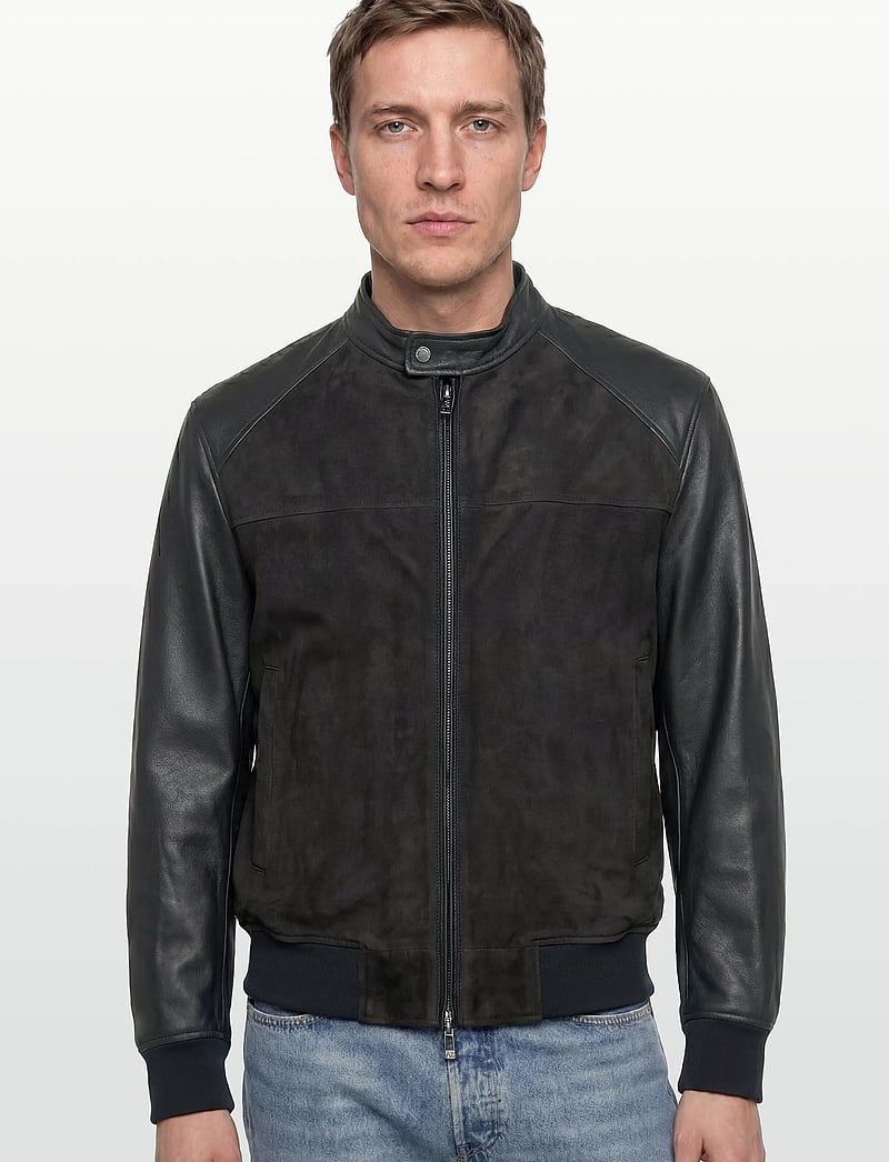 Armani Exchange - BLOUSON JACKET - frühlingsjacken - deep navy - 3