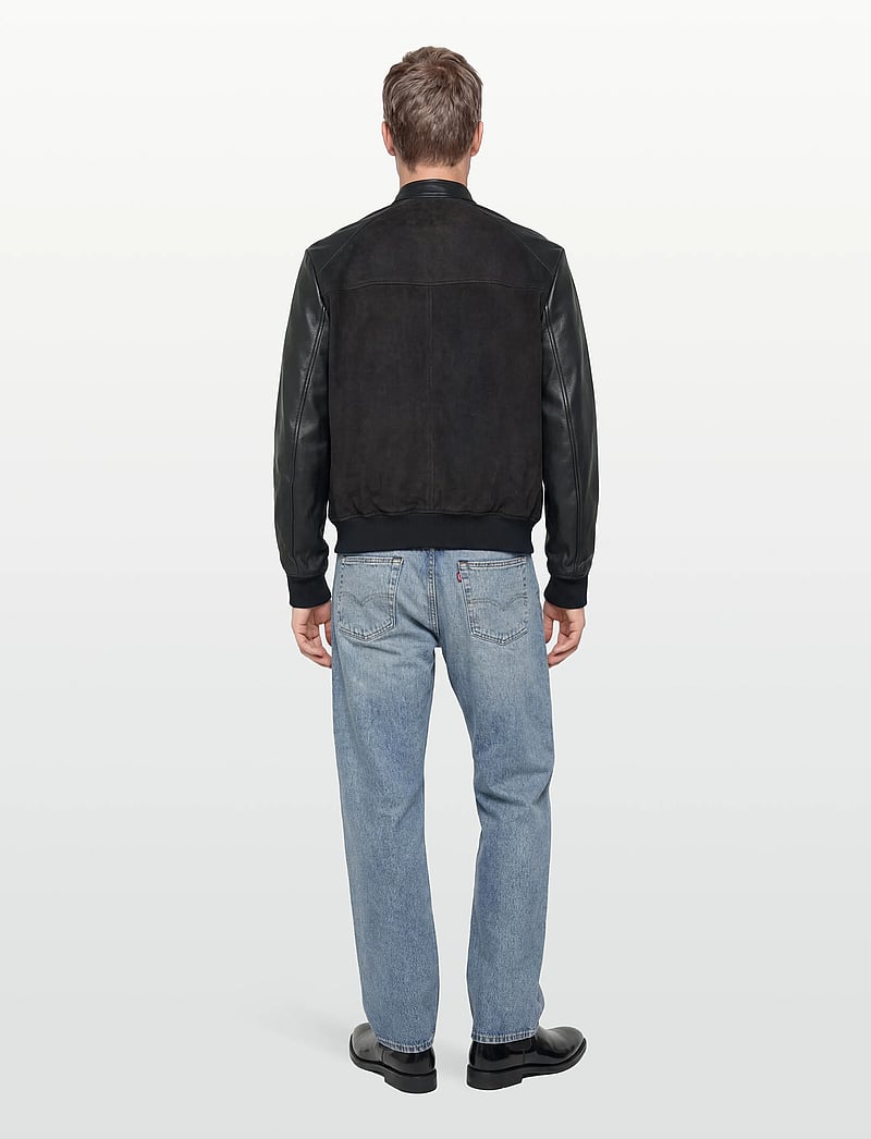 Armani Exchange - BLOUSON JACKET - frühlingsjacken - deep navy - 4
