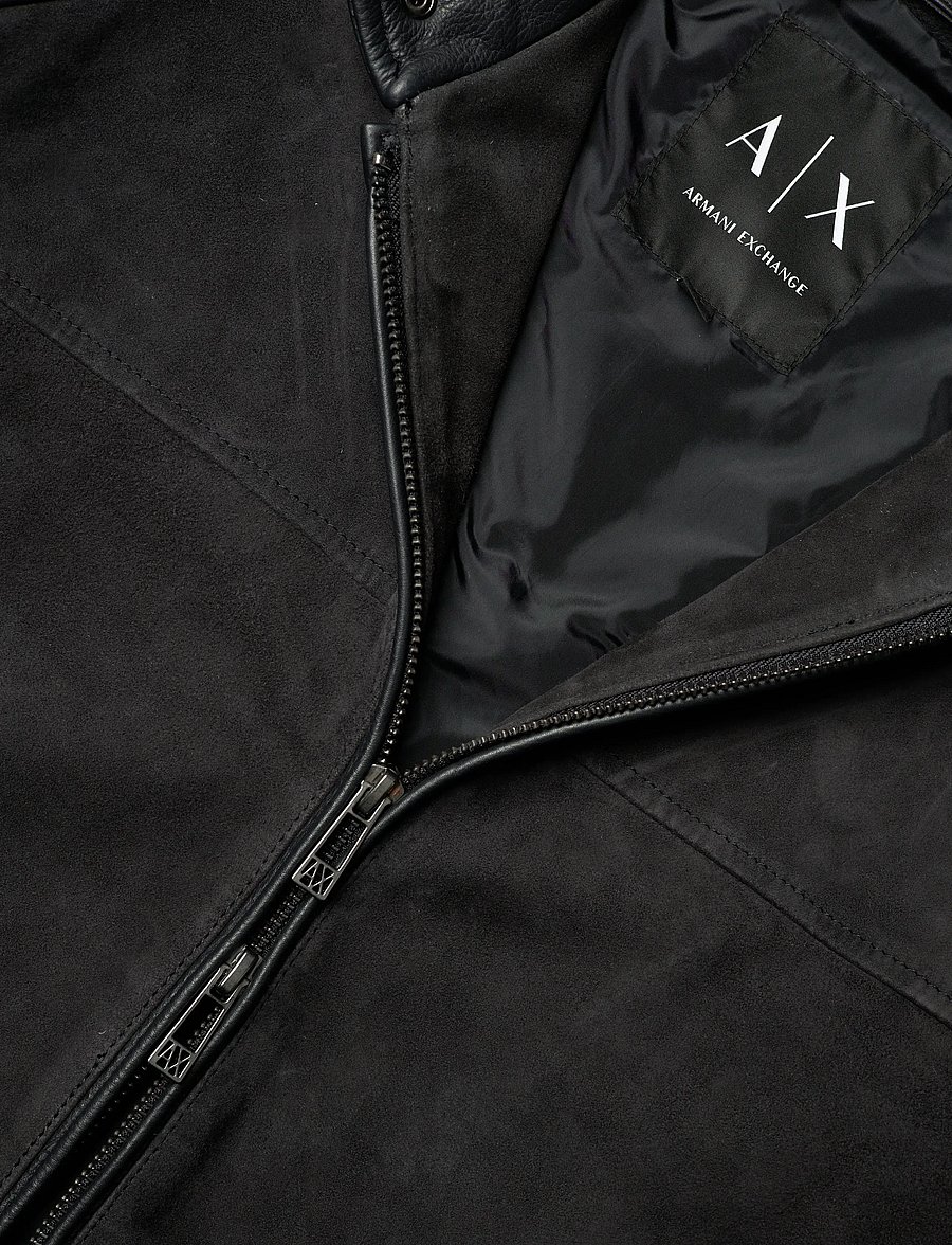 Armani Exchange - BLOUSON JACKET - frühlingsjacken - deep navy - 5