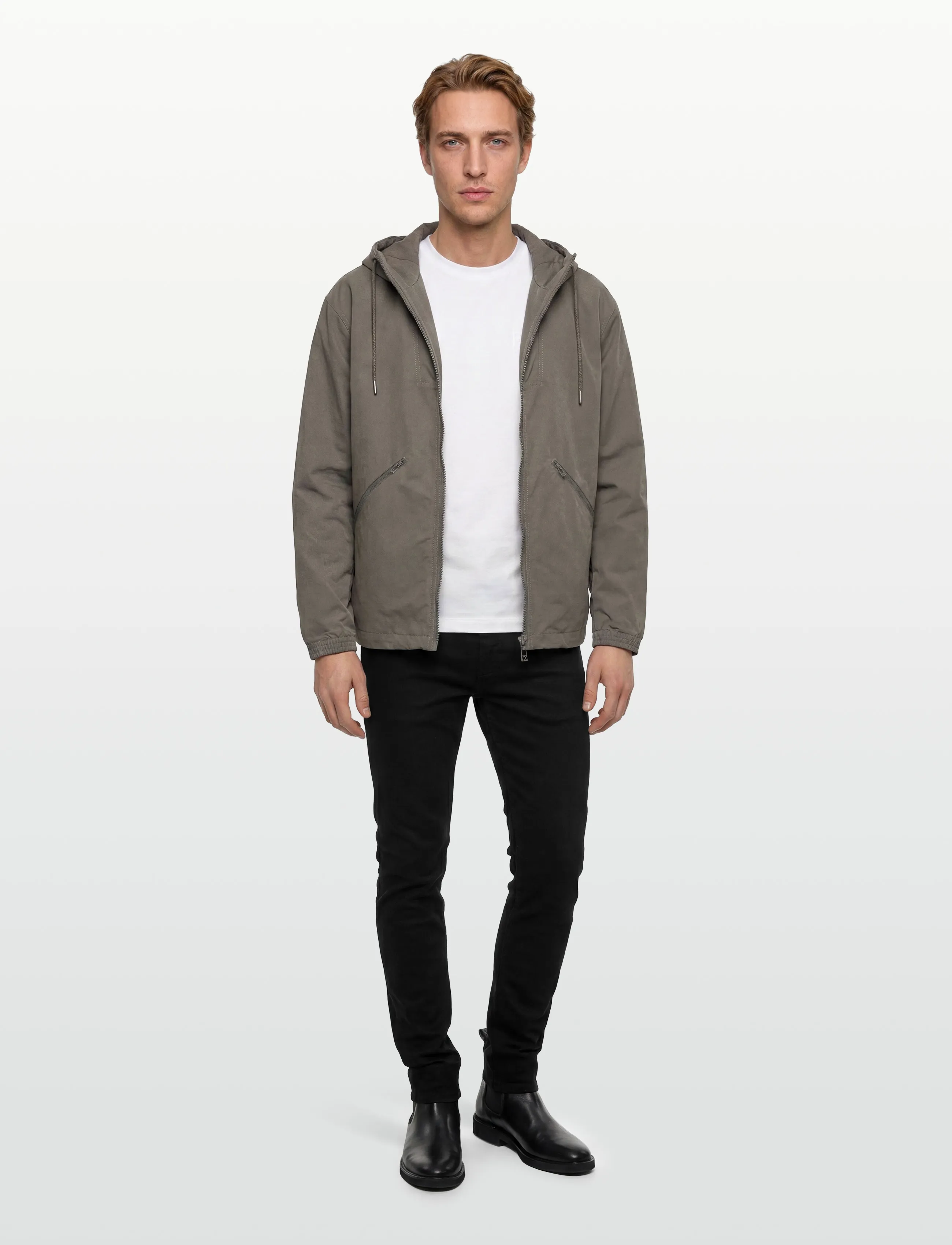 Armani Exchange BLOUSON JACKET - Bovenkleding - GUNMETAL / grey