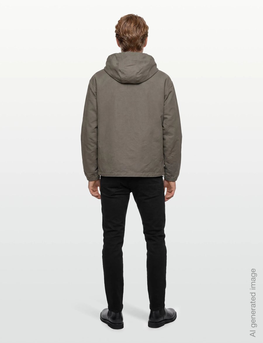 Armani Exchange - BLOUSON JACKET - herfstjassen - gunmetal - 4