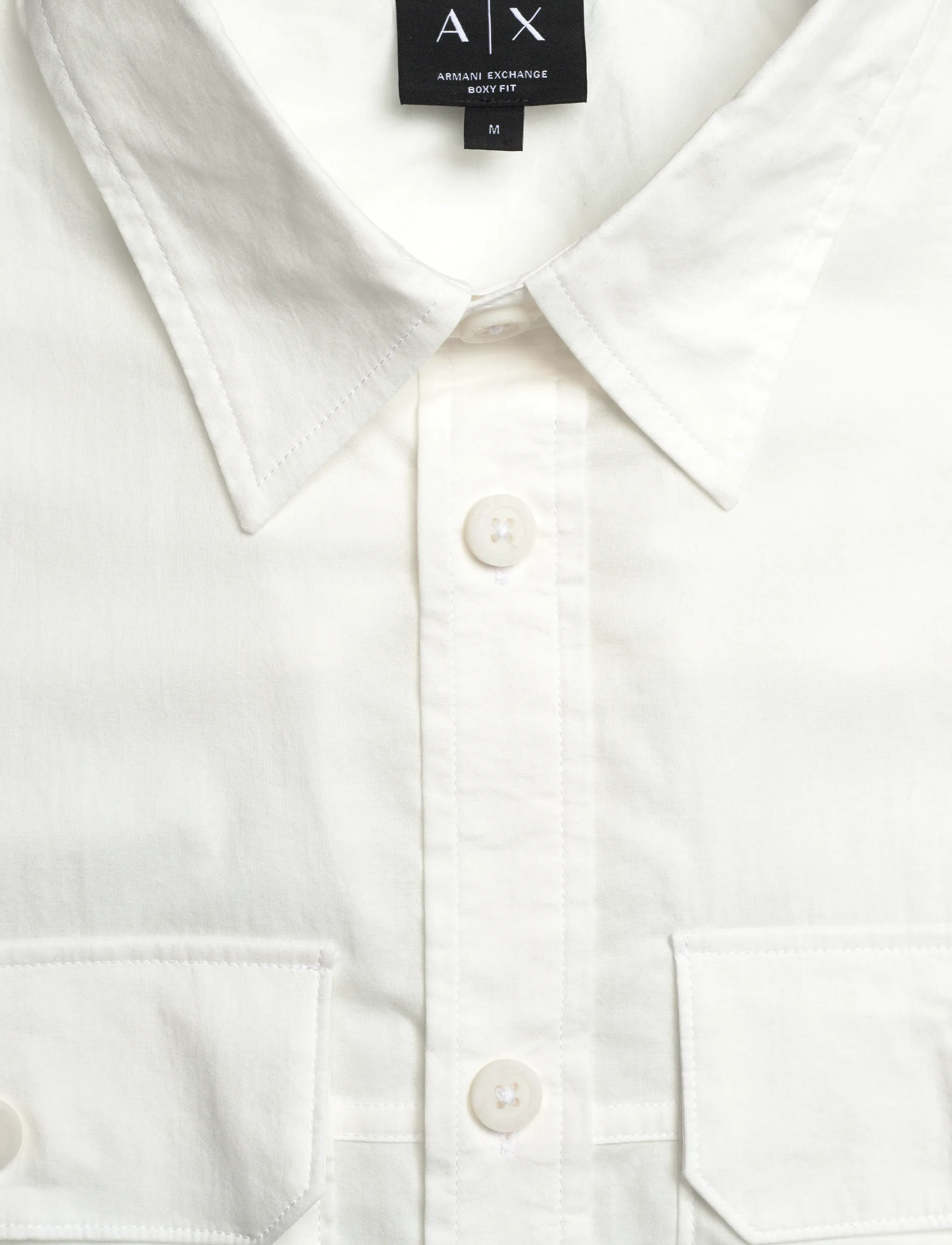 Armani Exchange - SHIRT - födelsedagspresenter - off white - 2