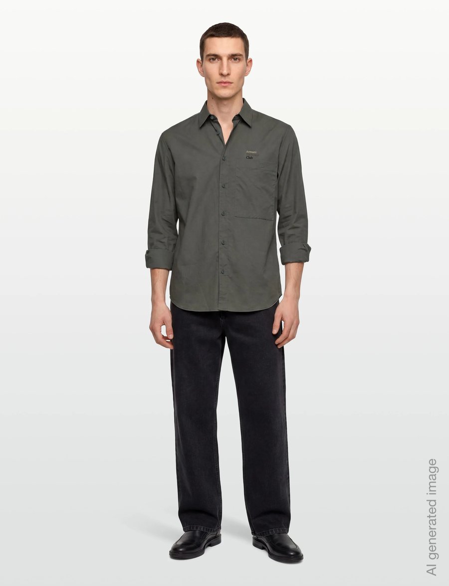 Armani Exchange - SHIRT - casual skjorter - chimera - 0