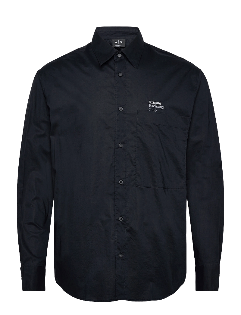Armani Exchange - SHIRT - casual skjorter - deep navy - 0