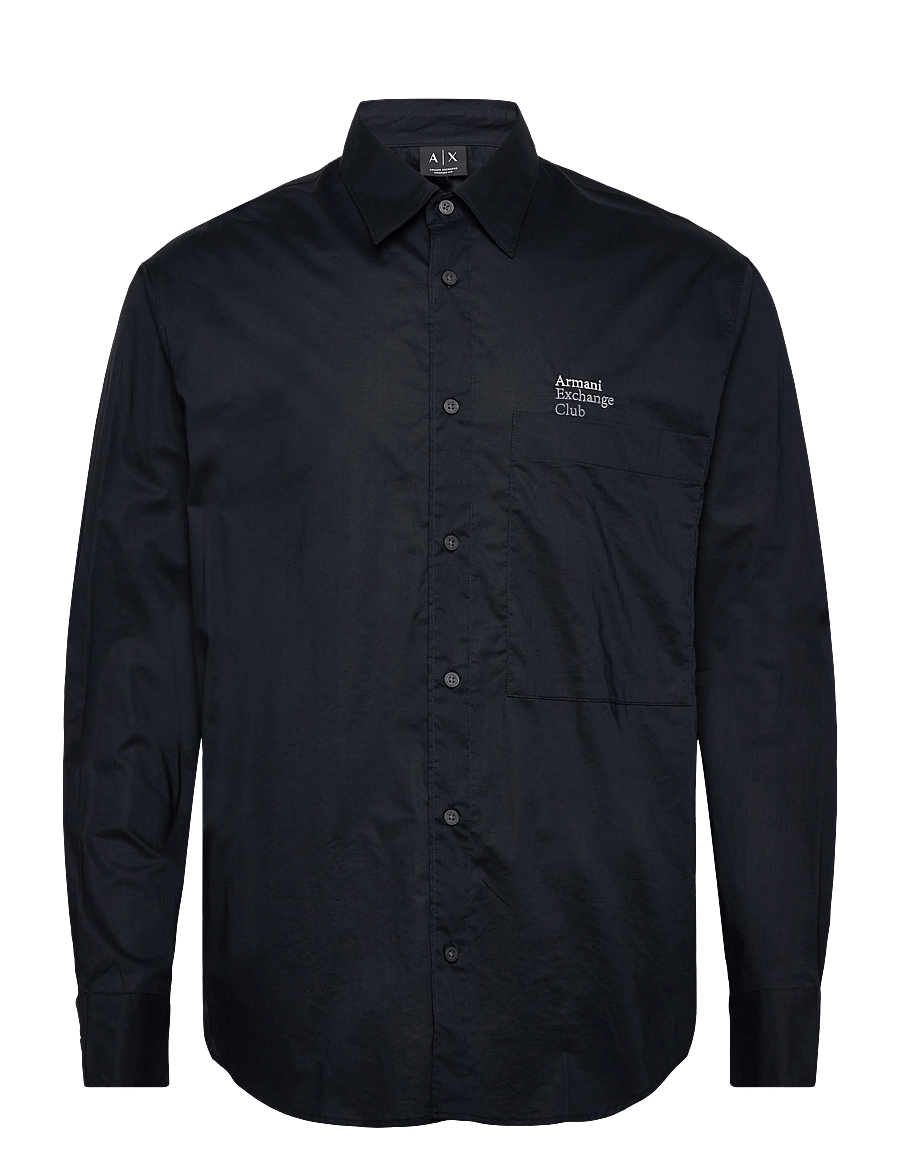 Armani Exchange - SHIRT - casual skjorter - deep navy - 1