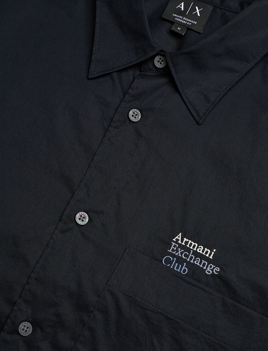 Armani Exchange - SHIRT - casual skjorter - deep navy - 5