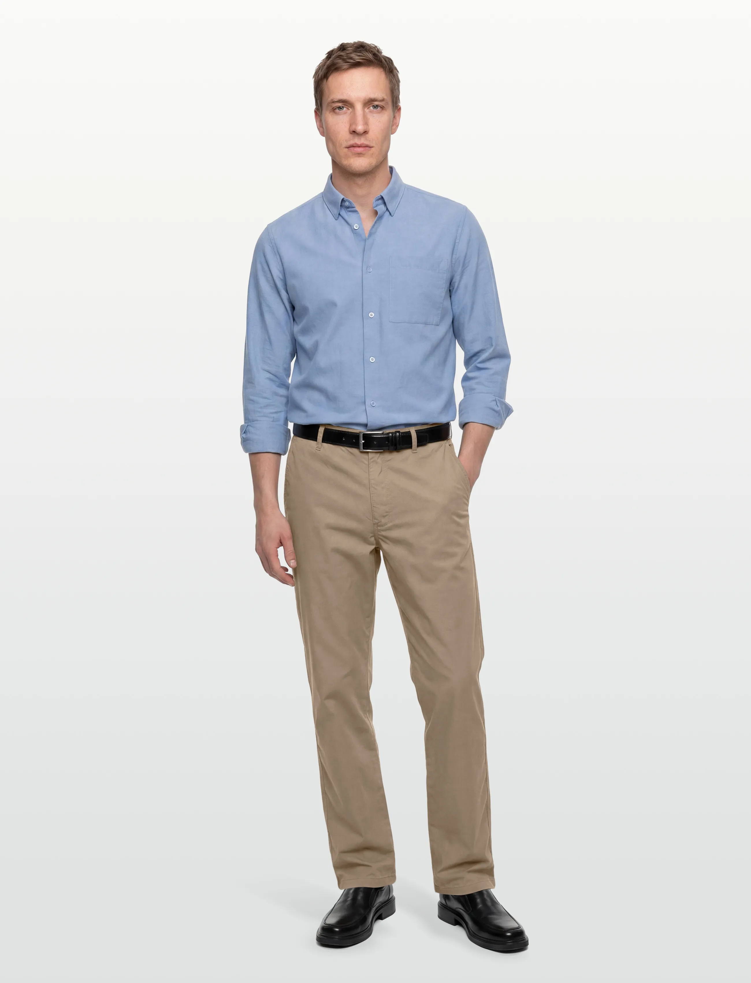 Armani Exchange Trouser, Mænd, Bukser, Beige, Str: 31