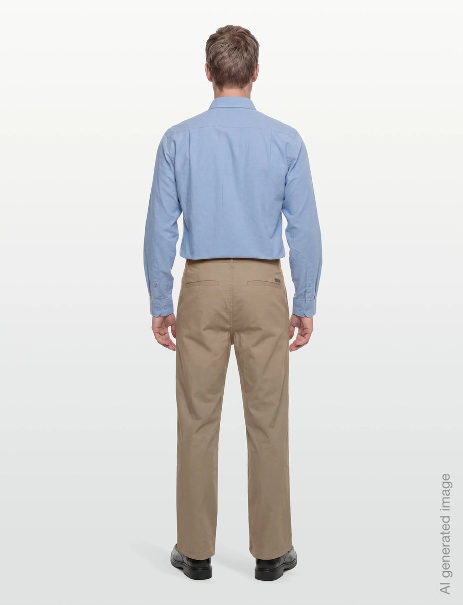 Armani Exchange - TROUSER - chinos - winter twig - 4