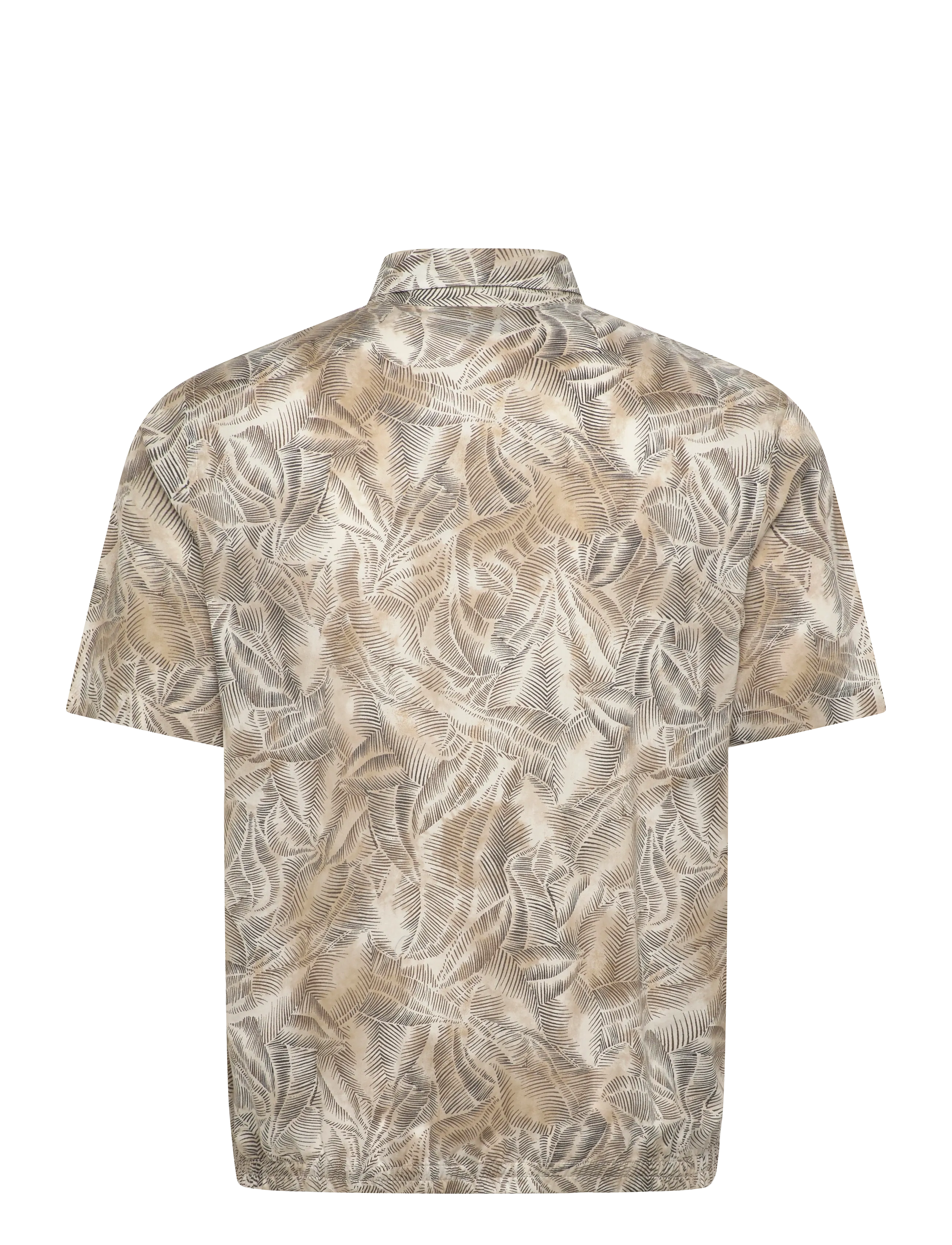 Armani Exchange - SHIRT - heren - cream leaf allover b - 2