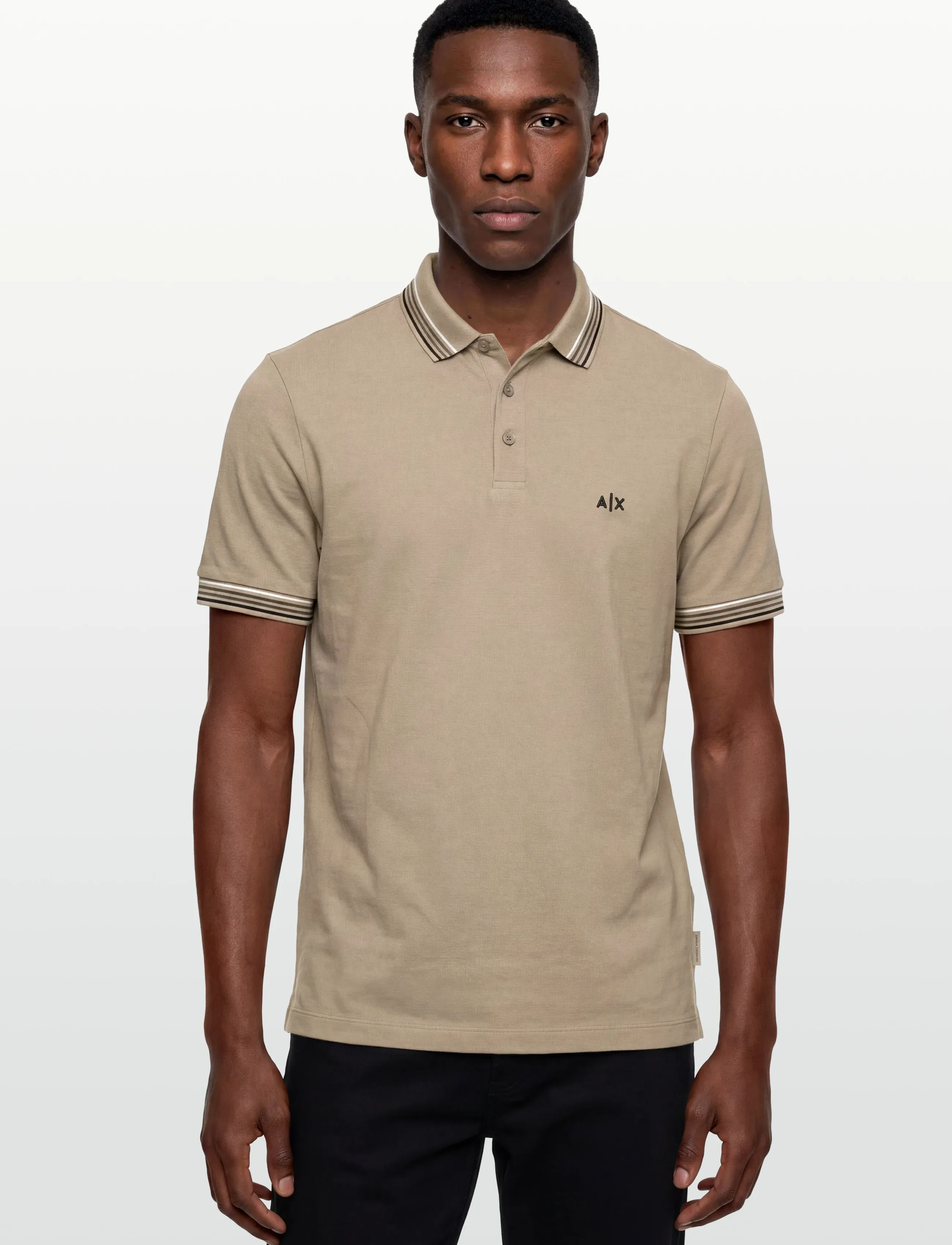 Armani Exchange - POLO SHIRT - kurzärmelig - winter twig - 3