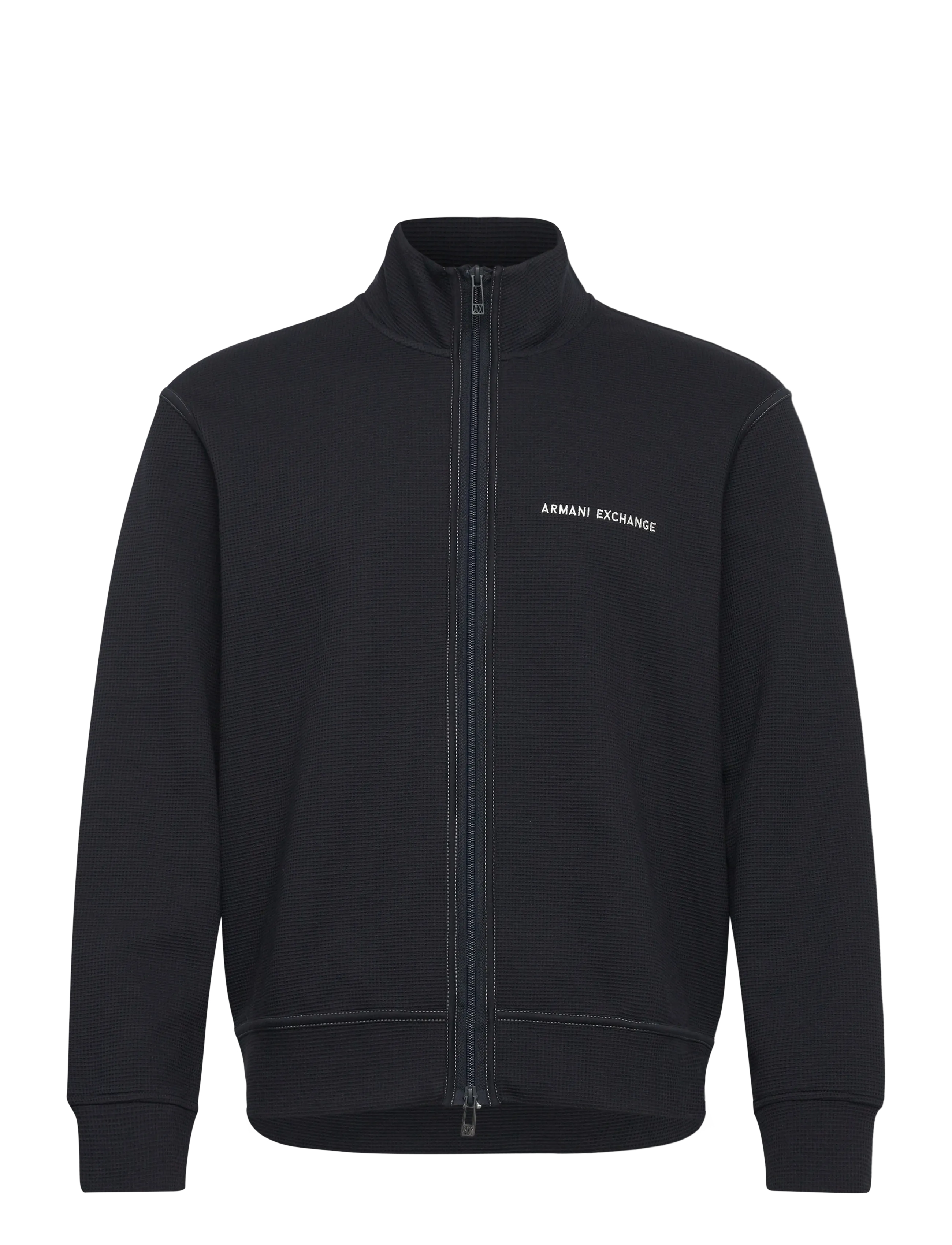 Armani Exchange SWEATSHIRT - Kläder - DEEP NAVY / black