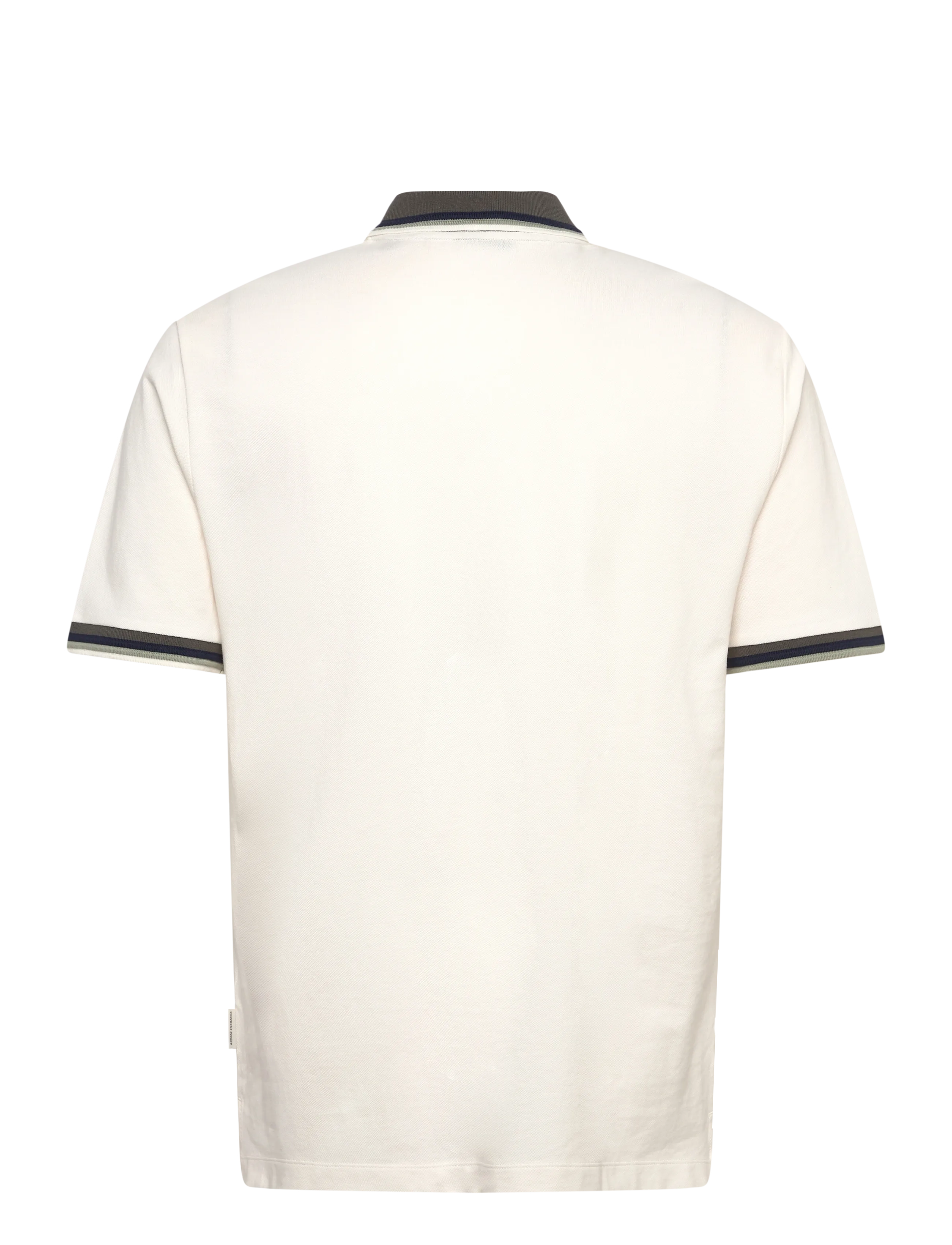 Armani Exchange - POLO SHIRT - short-sleeved polos - cream - 2