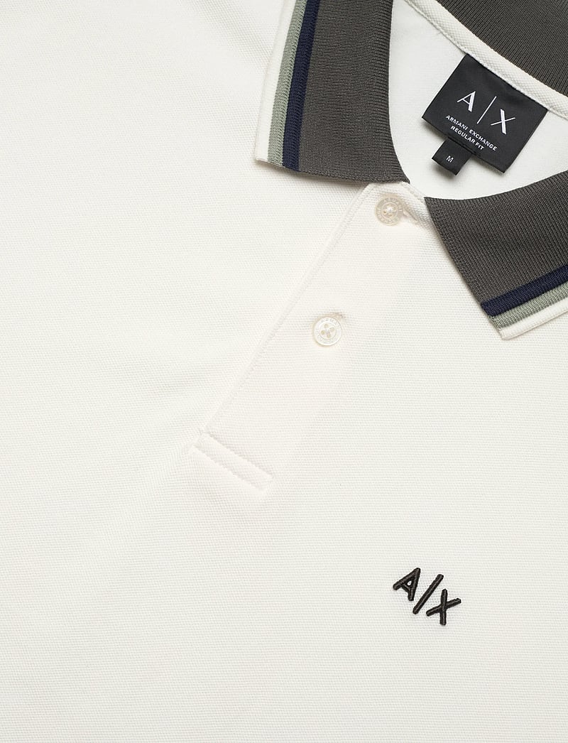 Armani Exchange - POLO SHIRT - kurzärmelig - cream - 5