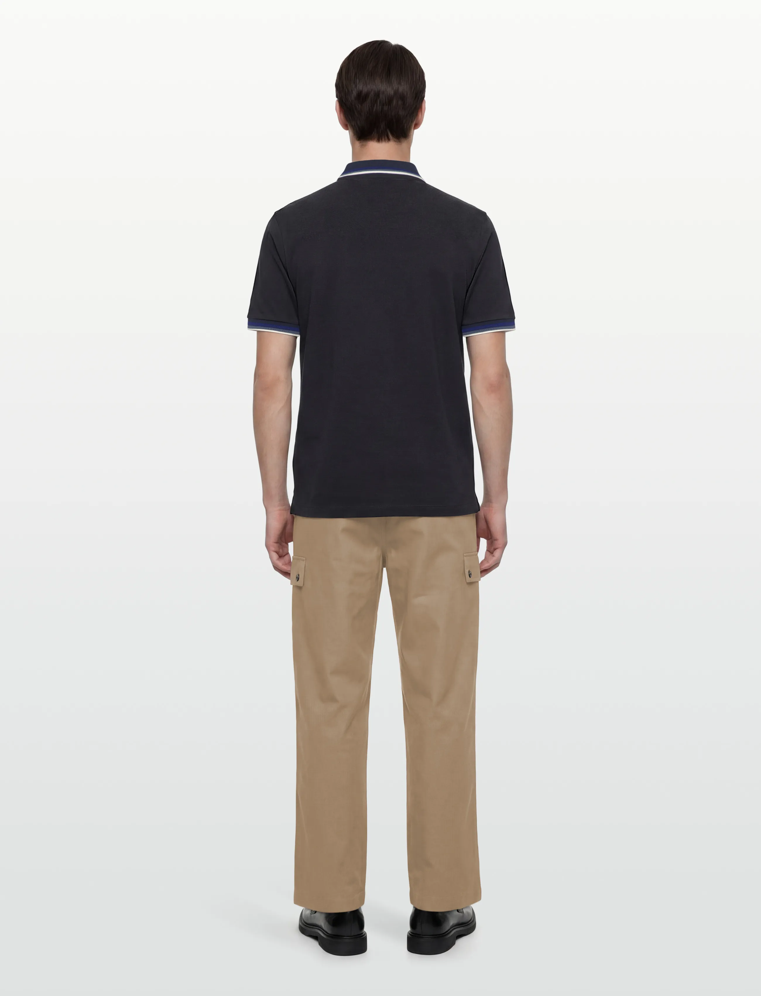 Armani Exchange - POLO SHIRT - short-sleeved polos - deep navy - 4