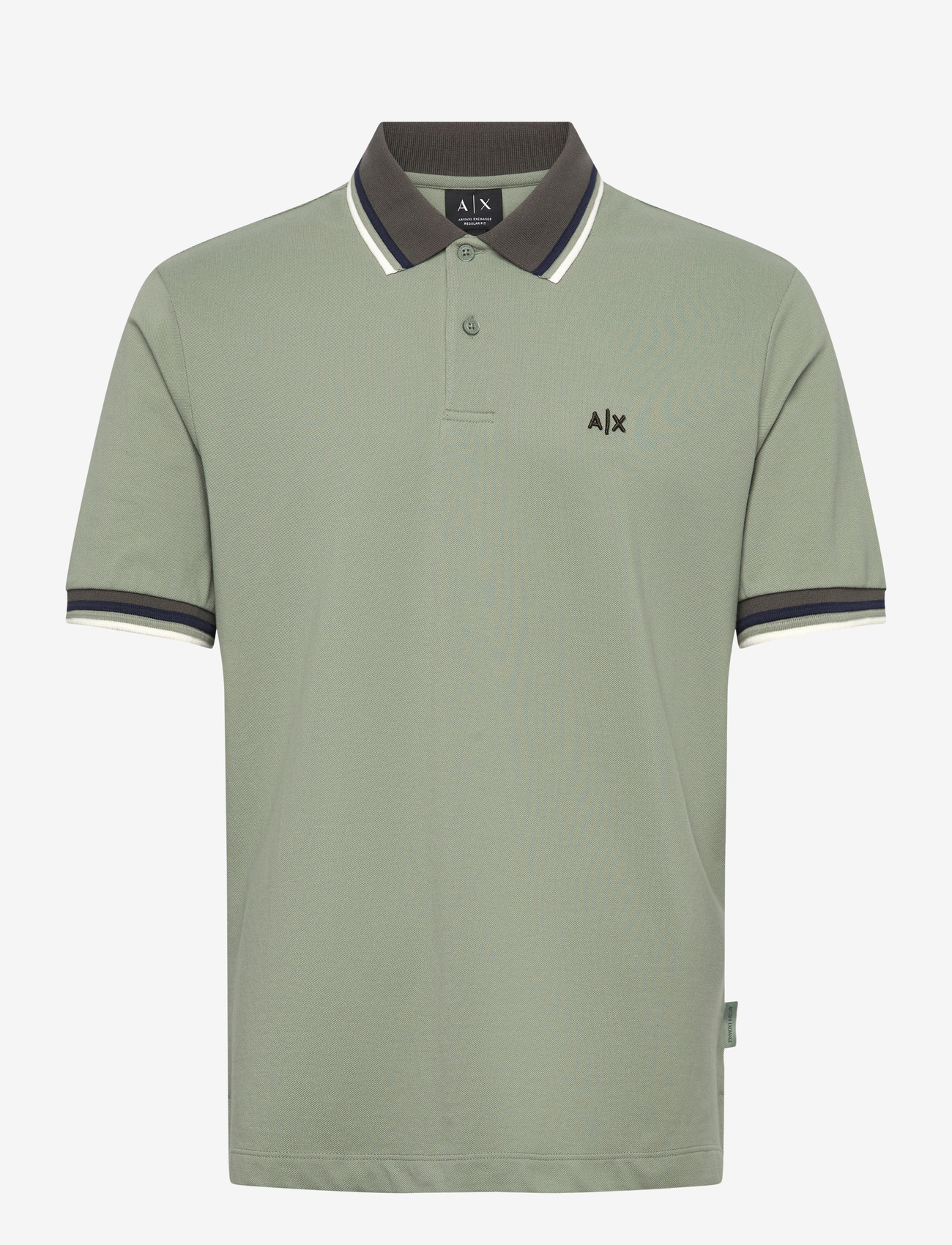Armani Exchange - POLO SHIRT - kurzärmelig - hedge green - 1