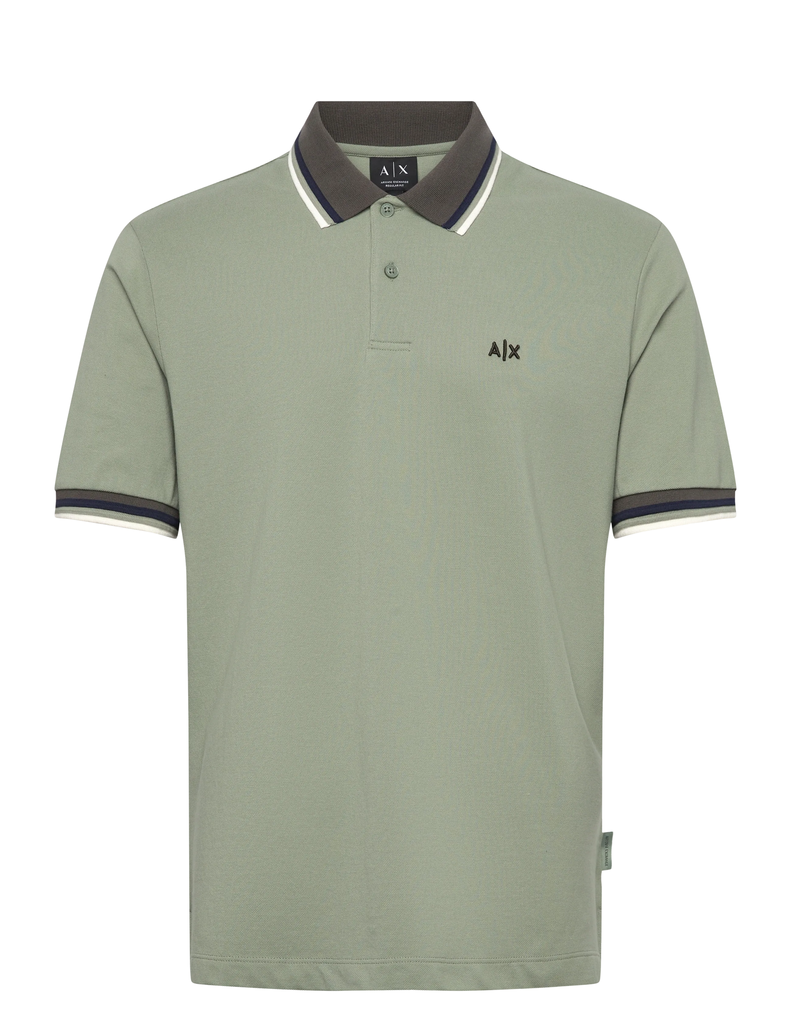 Armani Exchange POLO SHIRT - Clothing - HEDGE GREEN / green