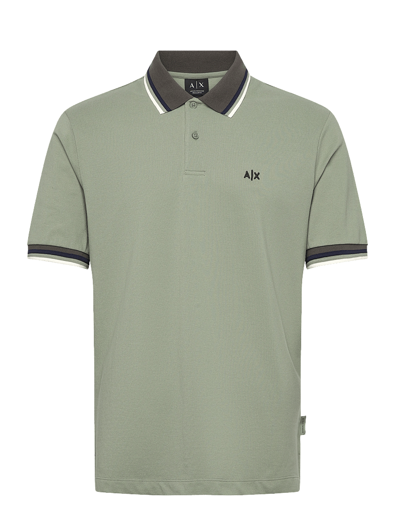 Armani Exchange - POLO SHIRT - kurzärmelig - hedge green - 1