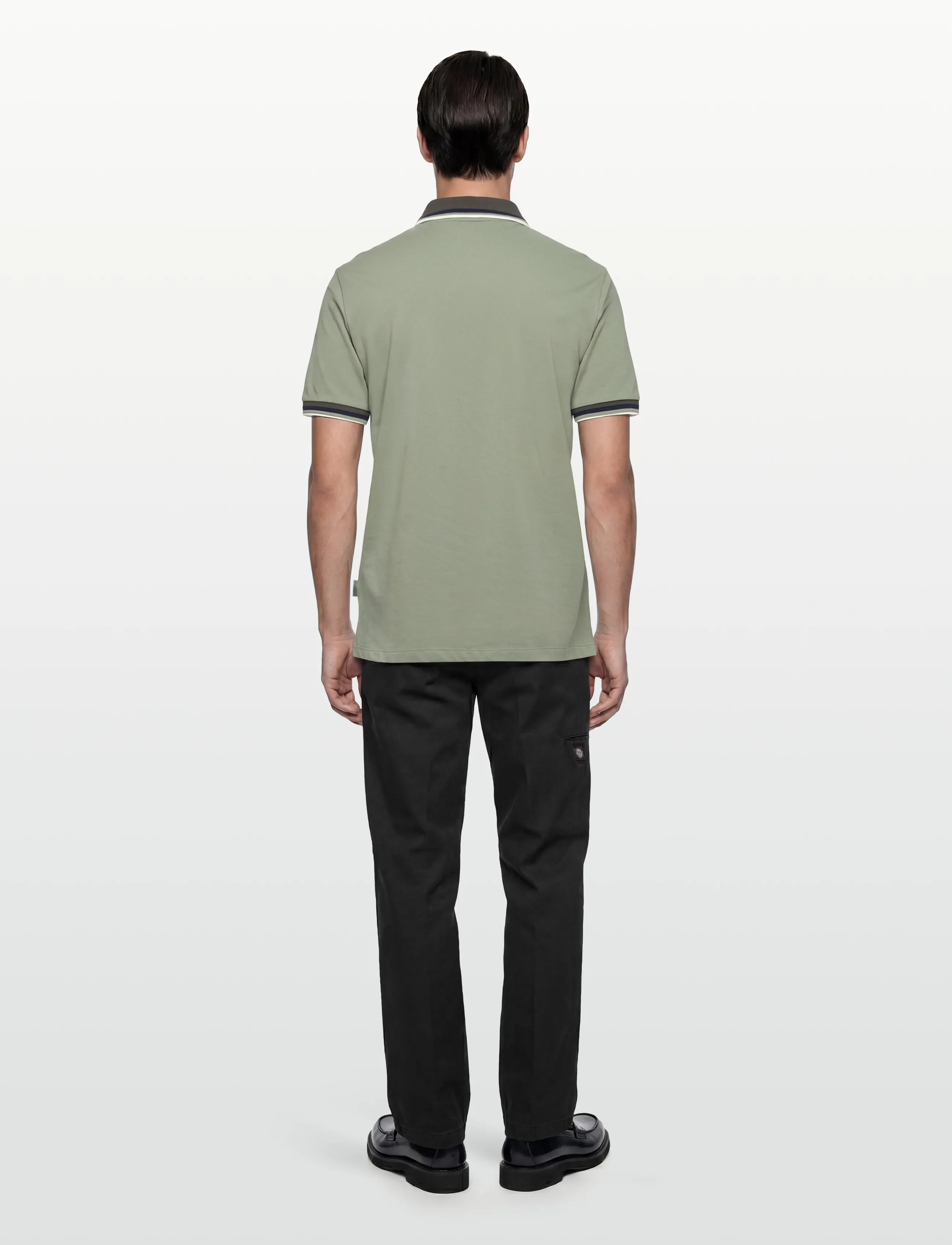 Armani Exchange - POLO SHIRT - kortærmede poloer - hedge green - 4