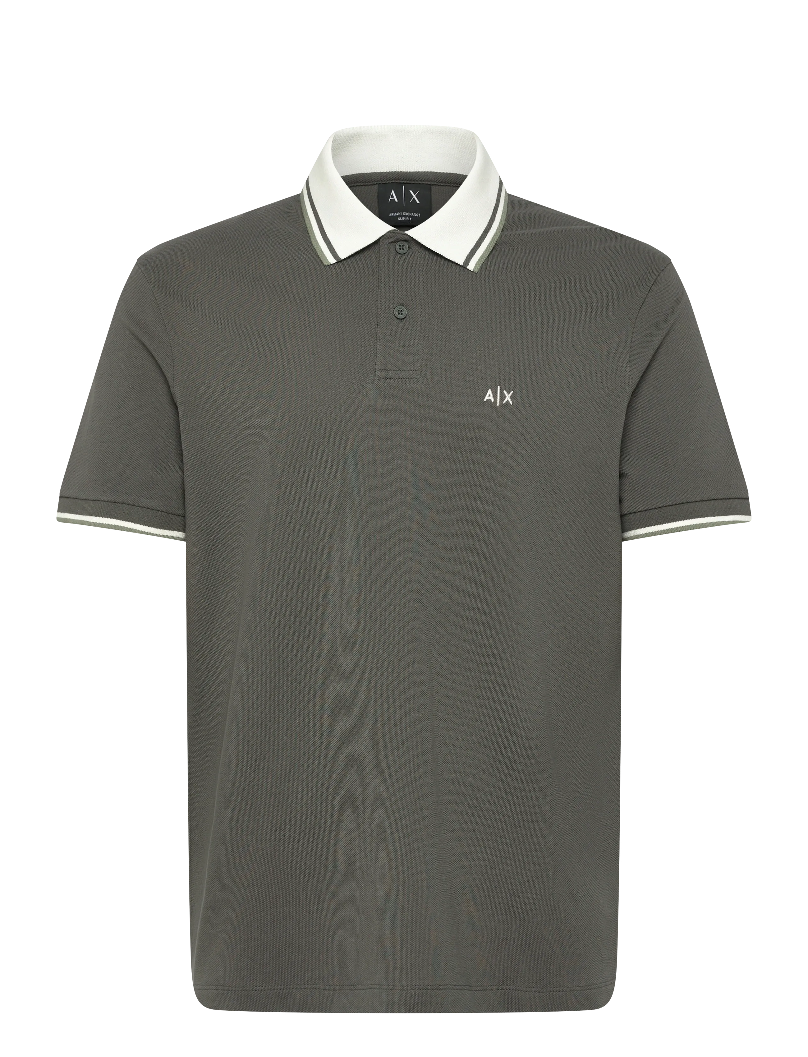 Armani Exchange Polo Shirt, XS, Polos, Weiß - Short-sleeved, Männerswear
