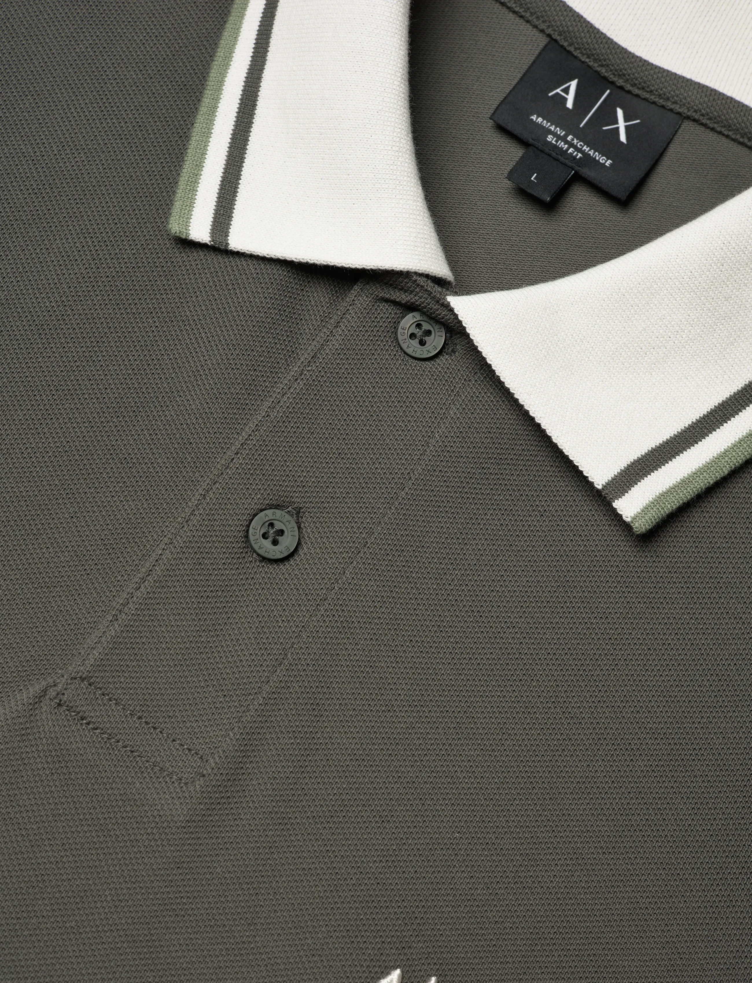 Armani Exchange - POLO SHIRT - kortærmede poloer - chimera - 2