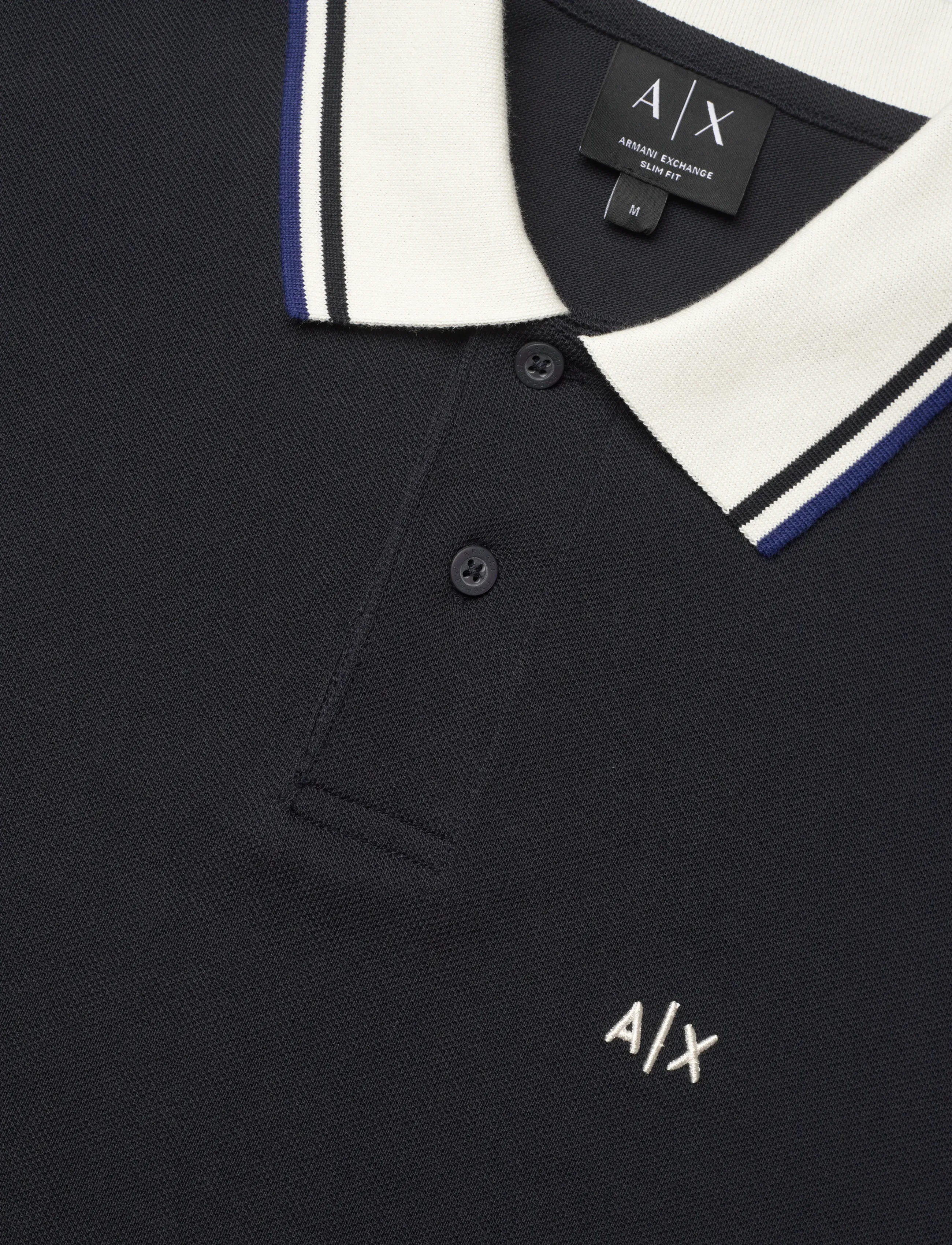 Armani Exchange - POLO SHIRT - short-sleeved polos - deep navy - 5