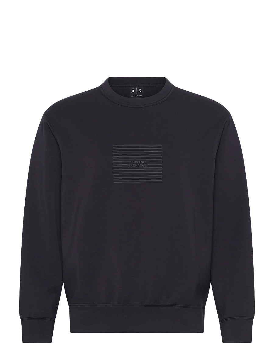 Armani Exchange - SWEATSHIRT - sweatshirts - deep navy - 1