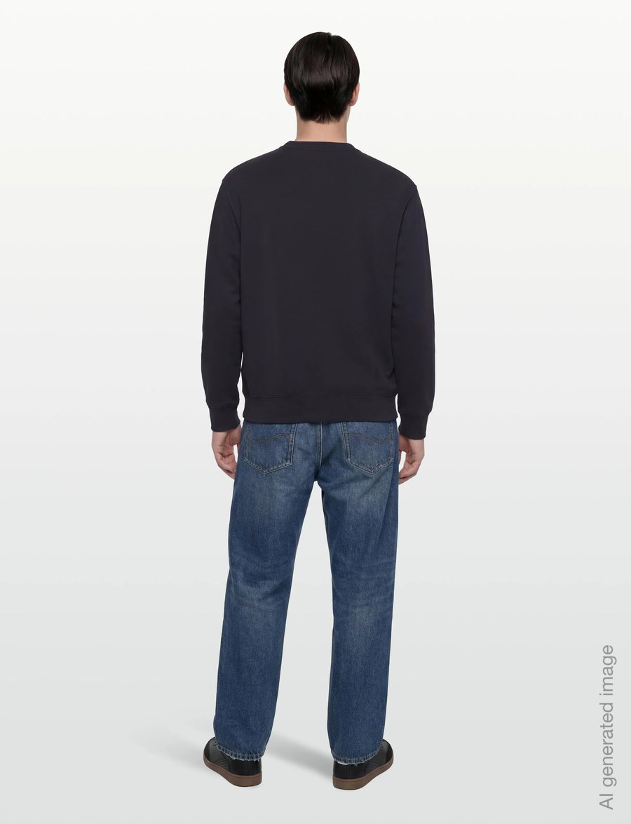 Armani Exchange - SWEATSHIRT - sweatshirts - deep navy - 4