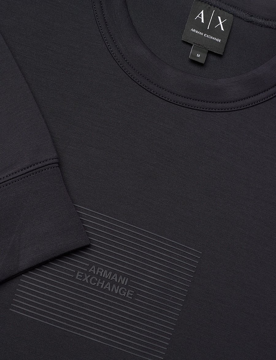 Armani Exchange - SWEATSHIRT - sweatshirts - deep navy - 5