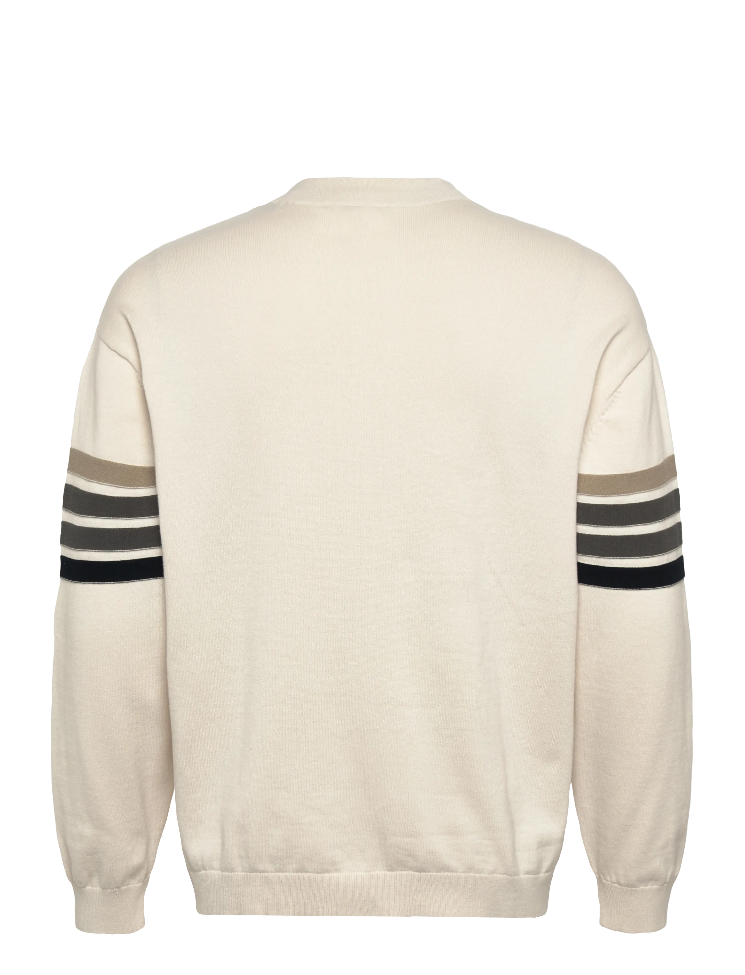 Armani Exchange - PULLOVER - rundhals - cream mix stripes - 1