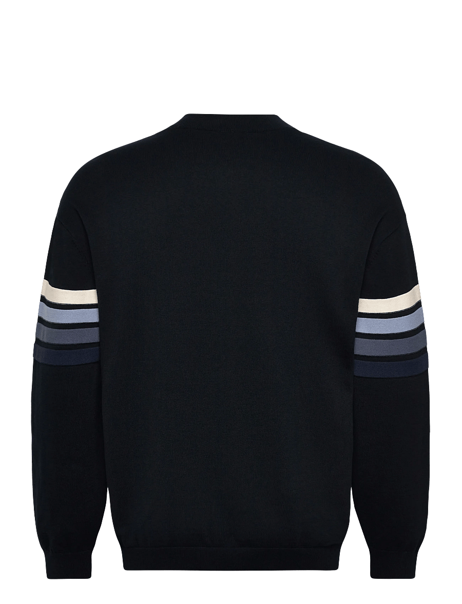 Armani Exchange - PULLOVER - round necks - deep navy mix stripe - 2