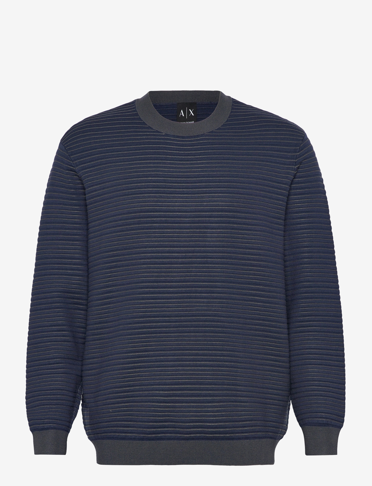 Armani Exchange - PULLOVER - rundhals - dress blue/chimera s - 0