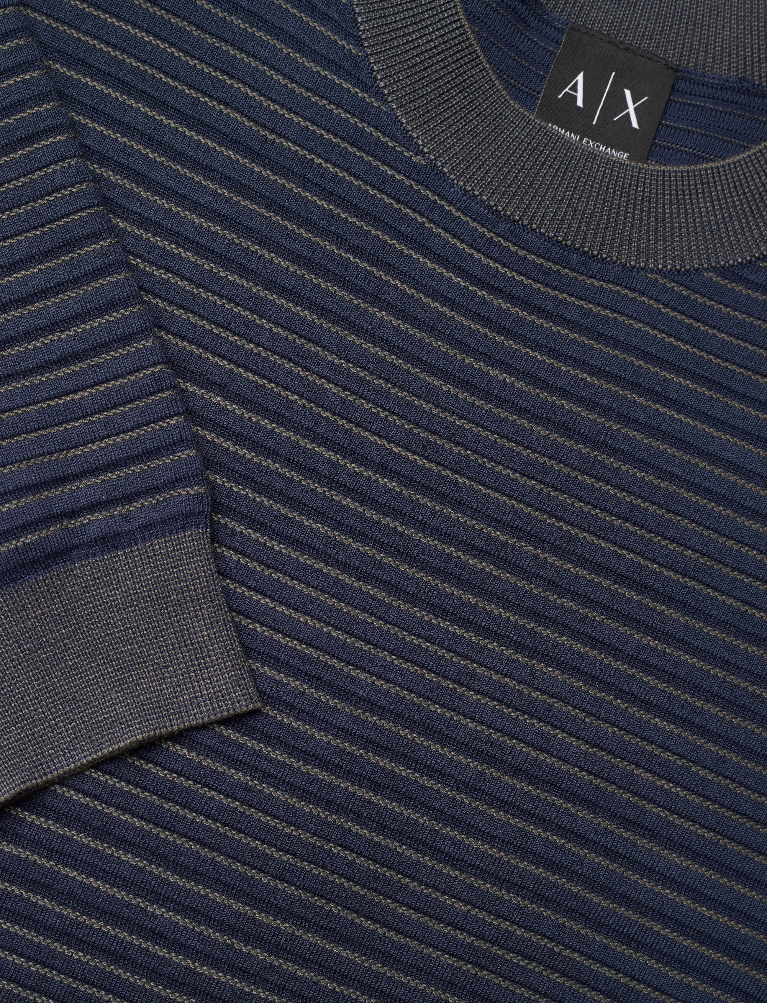 Armani Exchange - PULLOVER - rundhals - dress blue/chimera s - 5