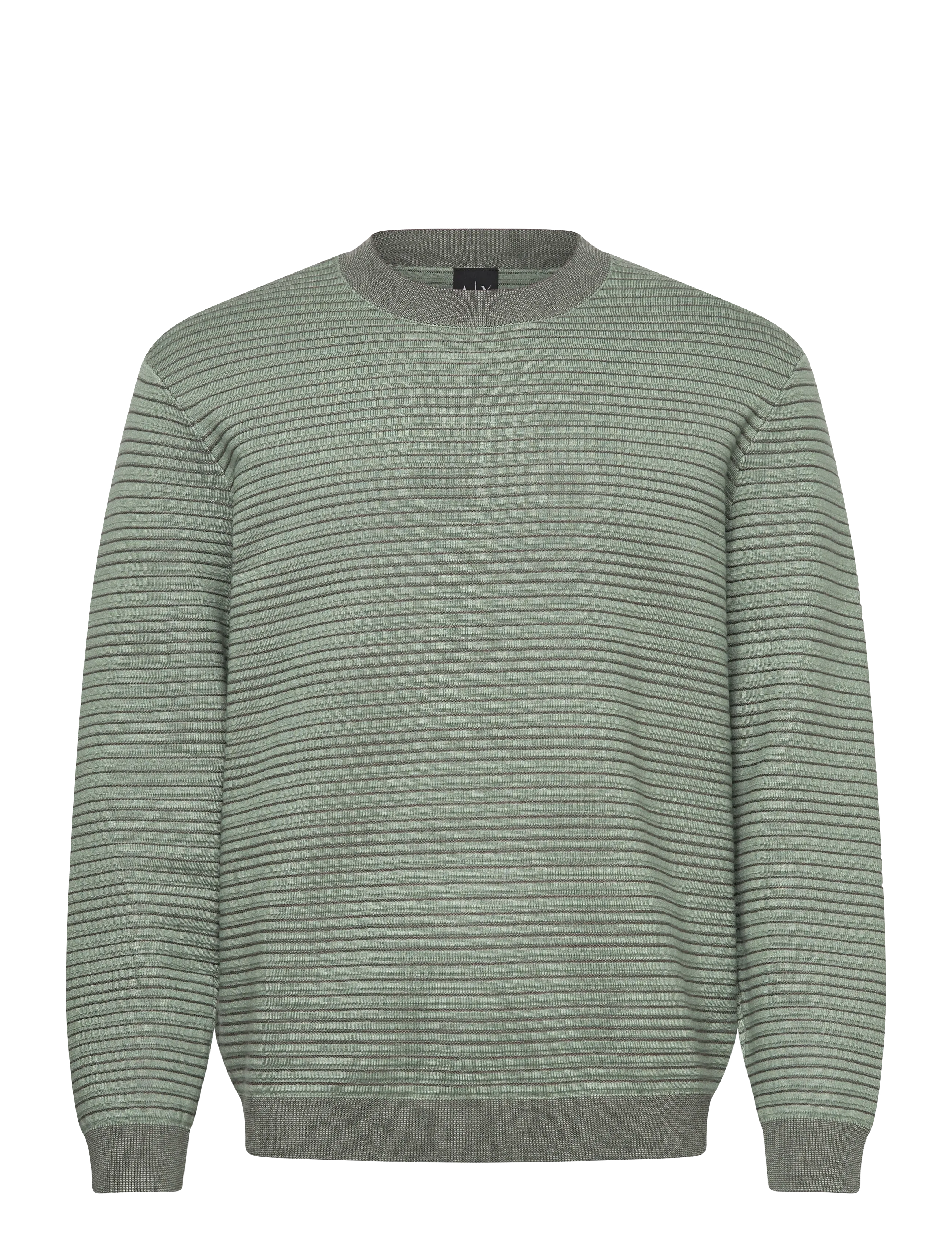 Armani Exchange PULLOVER - Kläder - HEDGE GREEN/CHIMERA / khaki/green
