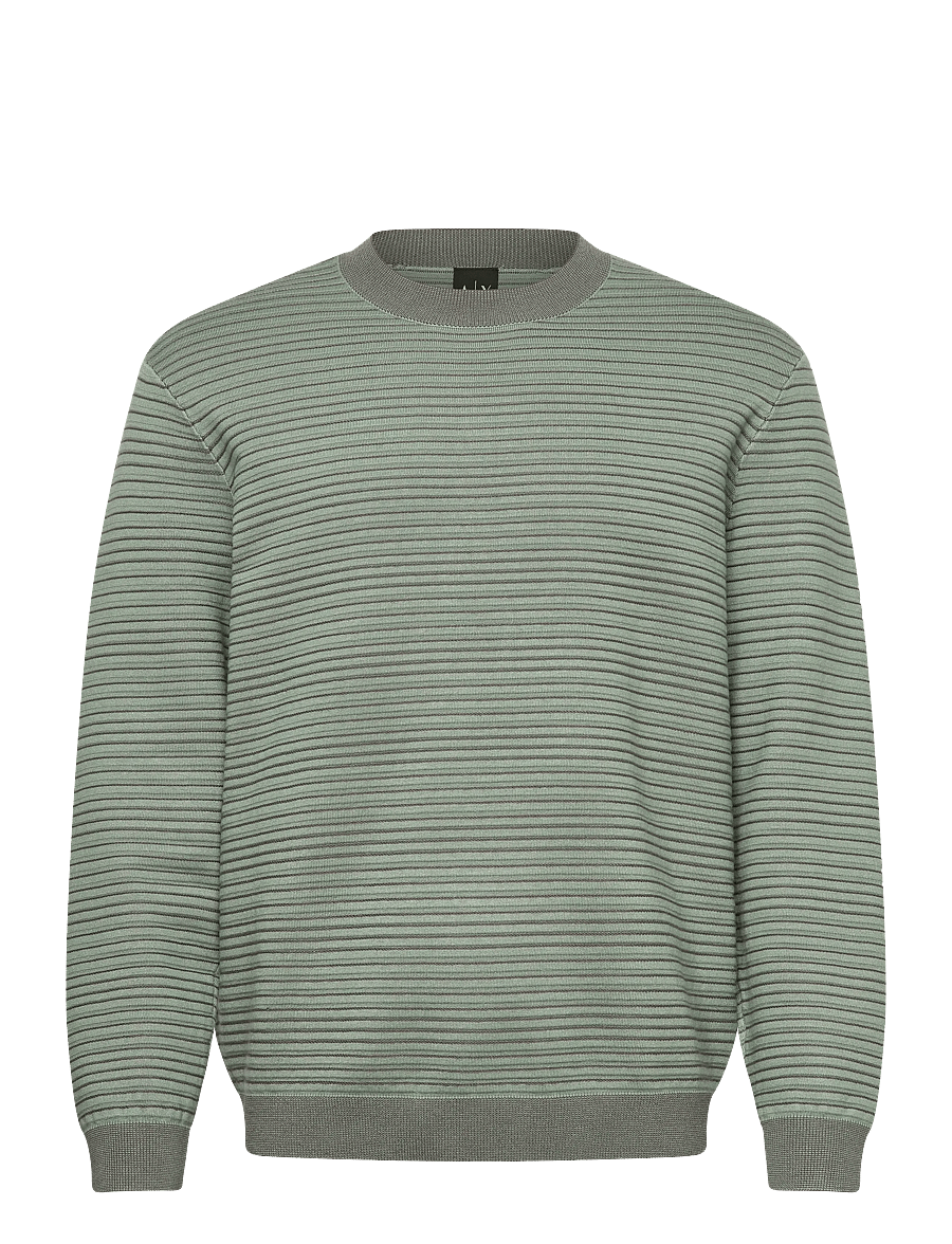 Armani Exchange - PULLOVER - rund hals - hedge green/chimera - 0