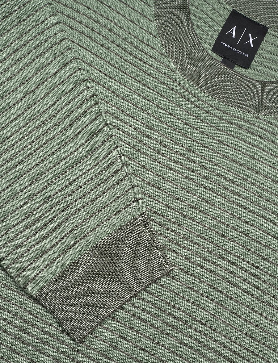 Armani Exchange - PULLOVER - rund hals - hedge green/chimera - 2