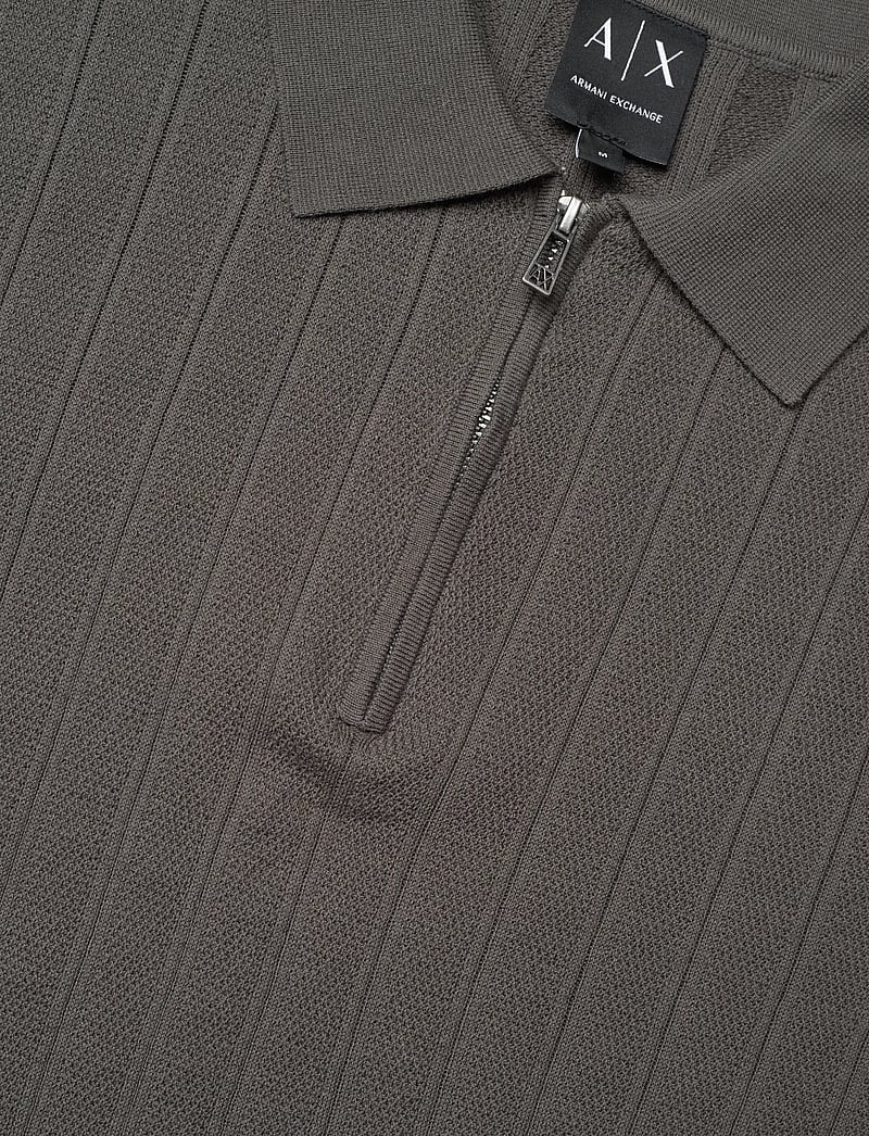 Armani Exchange - KNIT POLO - gestrickte polohemden - chimera - 2